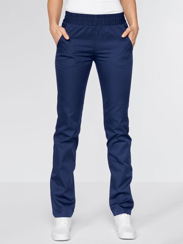Uniseks medische werkkledingset – kazacks voor dames en heren, zachte en comfortabele pasvorm, werkkleding, verpleegkundige uniform, kasjmier-set, verzorging, modern, ademend weefsel, blauw, XXL