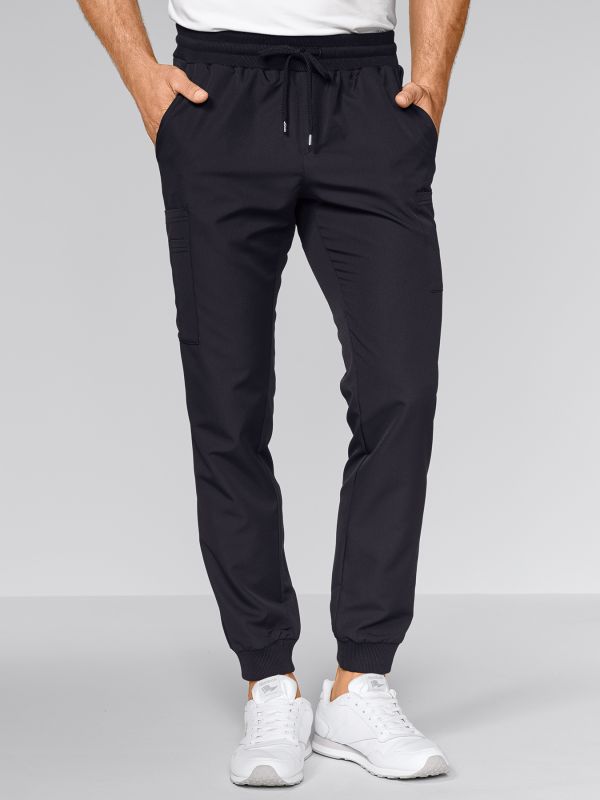 MaNMaNing Herenjeans met sterprint, rechte en brede snit, comfortabele tailleband, elastische denim, streetwear en trendy, voor casual en jeugdige looks, Blauw, XXL