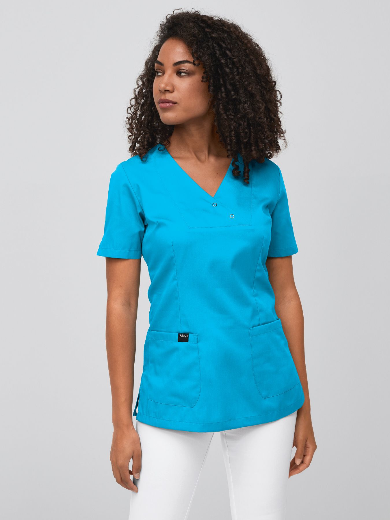 Damestuniek met drukknopen LAMIA