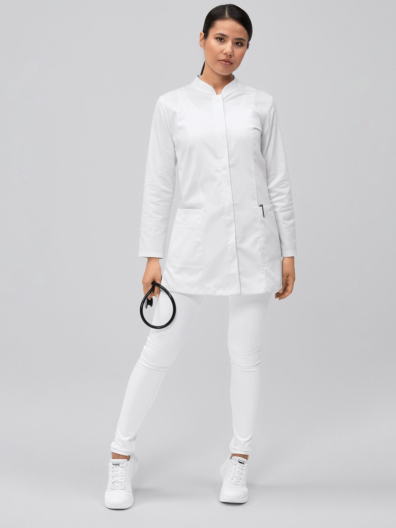 Damesjas met lange mouwen – stretch