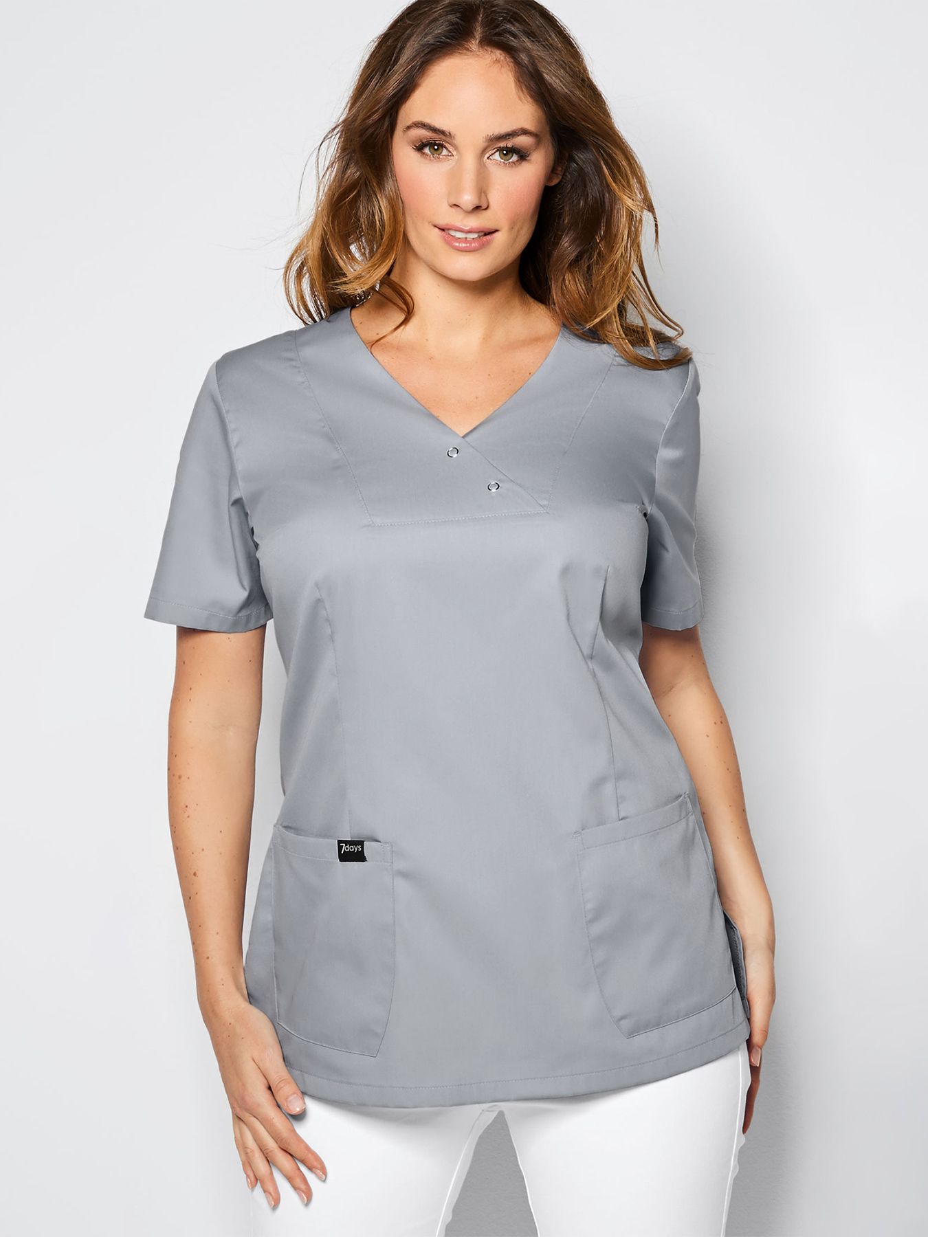 Damestuniek met drukknopen LAMIA