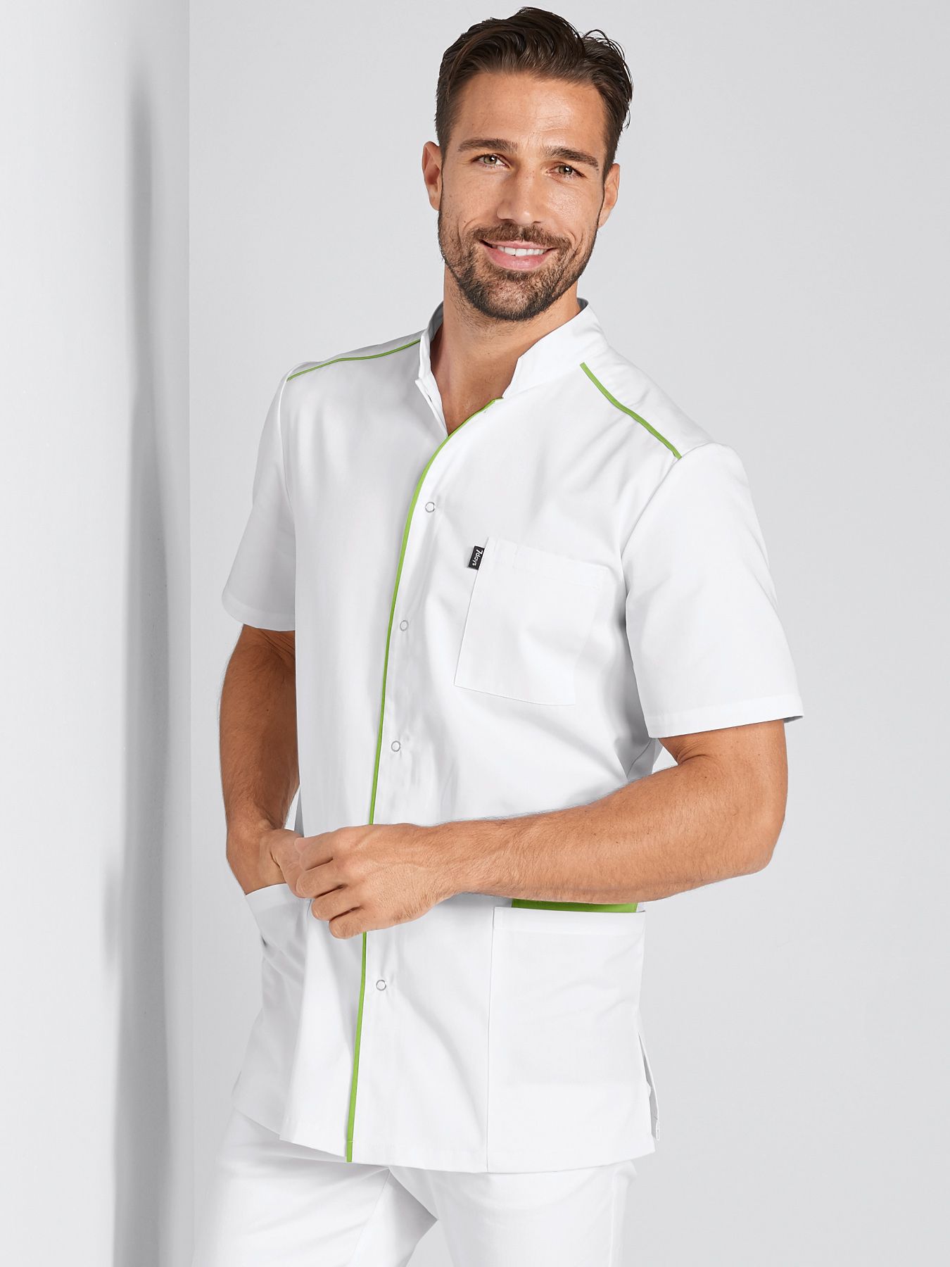 Herentuniek met drukknoopsluiting ANTRIM