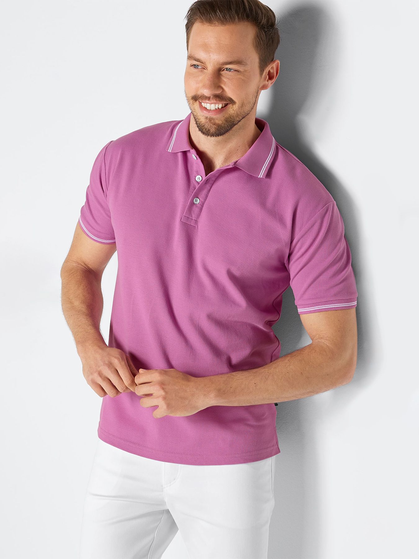 Heren poloshirt – piqué