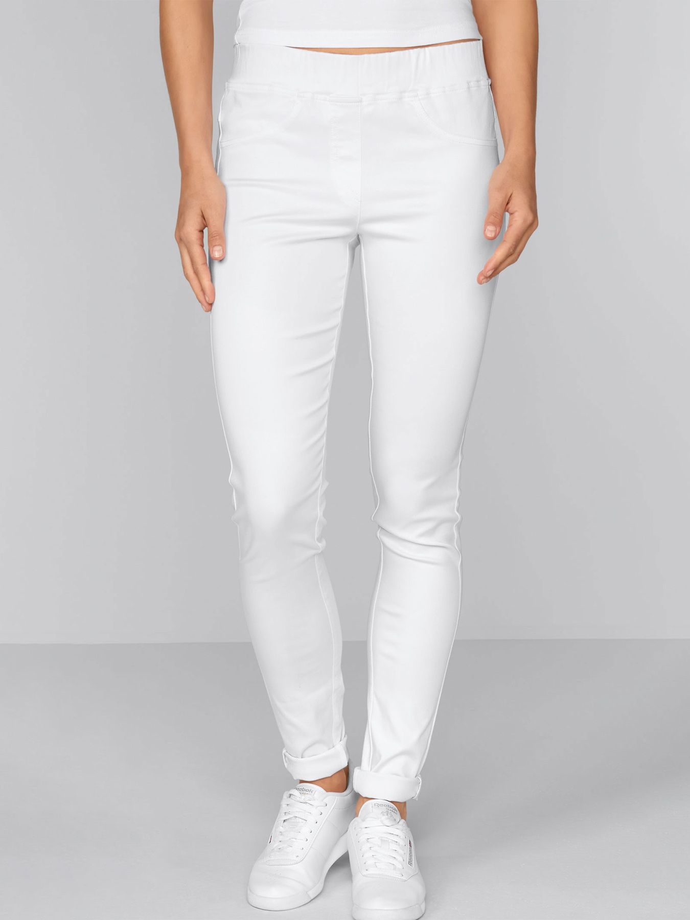 Damesbroek normale lengte AMELIA – soft-stretch