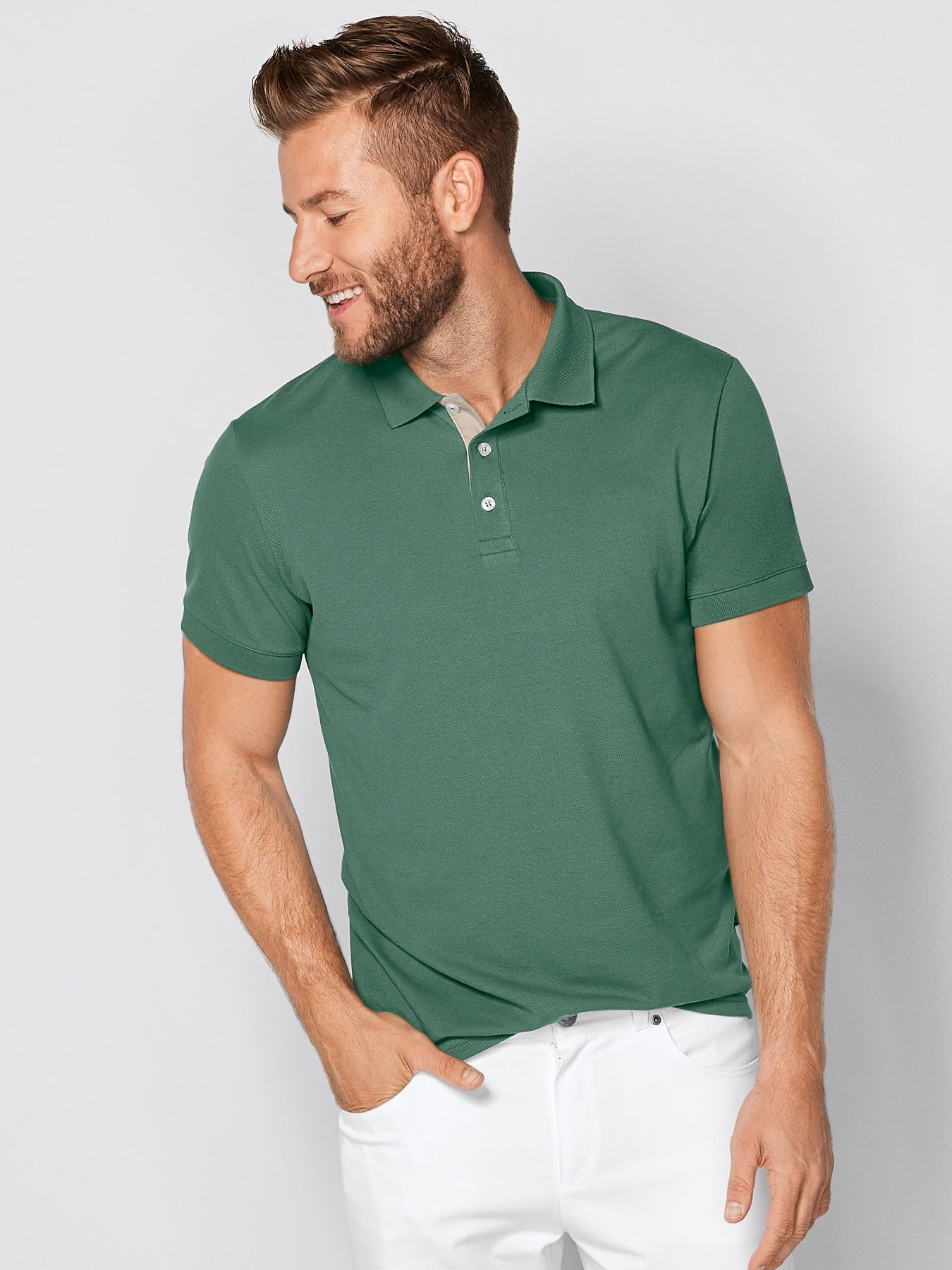 Unisex polo NYON – piqué