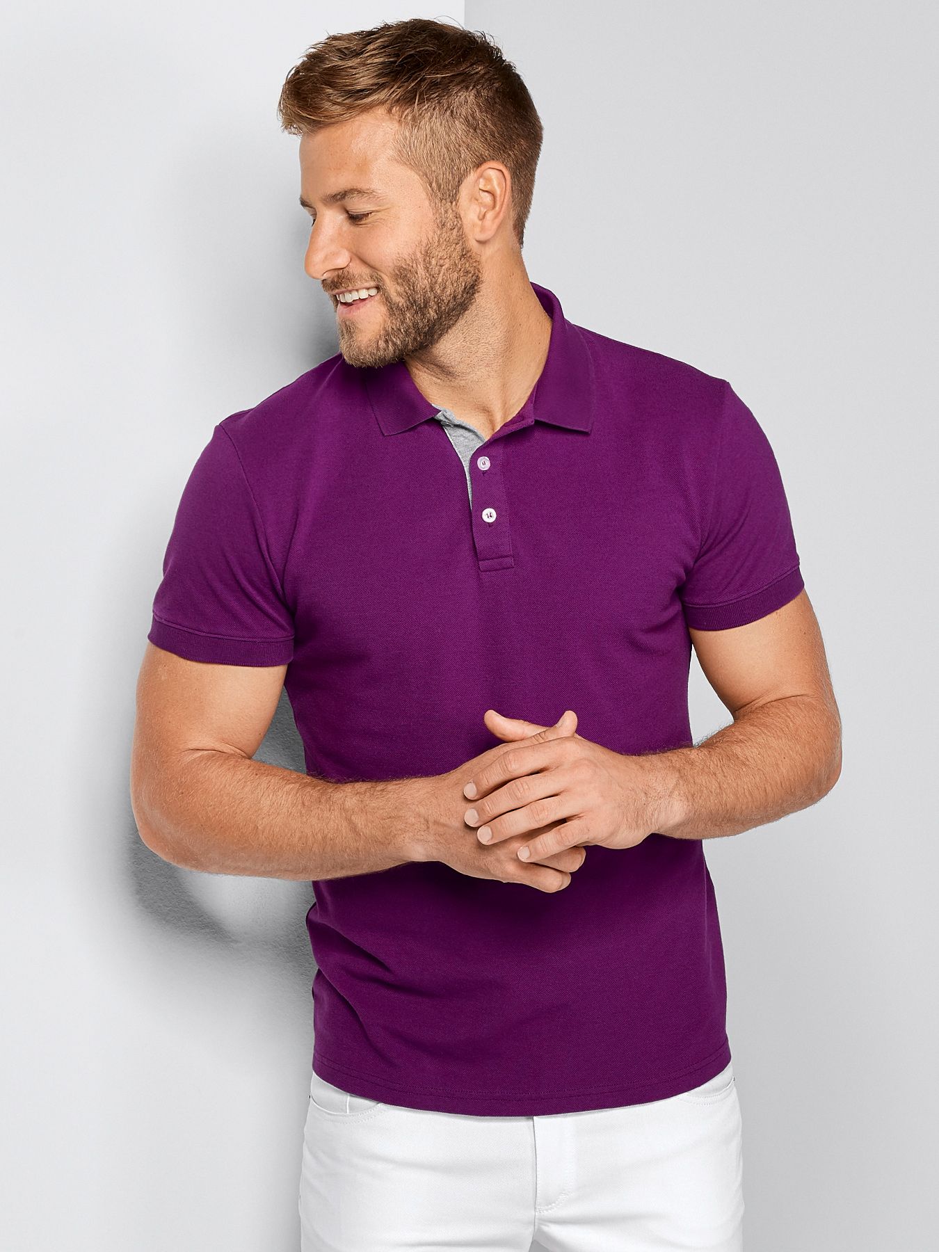 Unisex polo NYON – piqué
