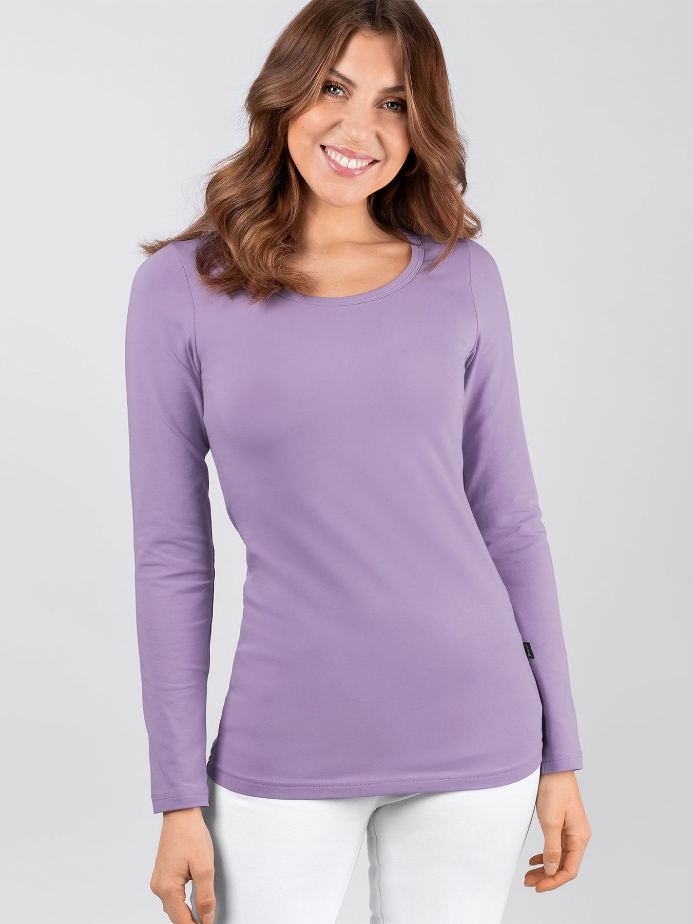 Damesshirt met lange mouwen