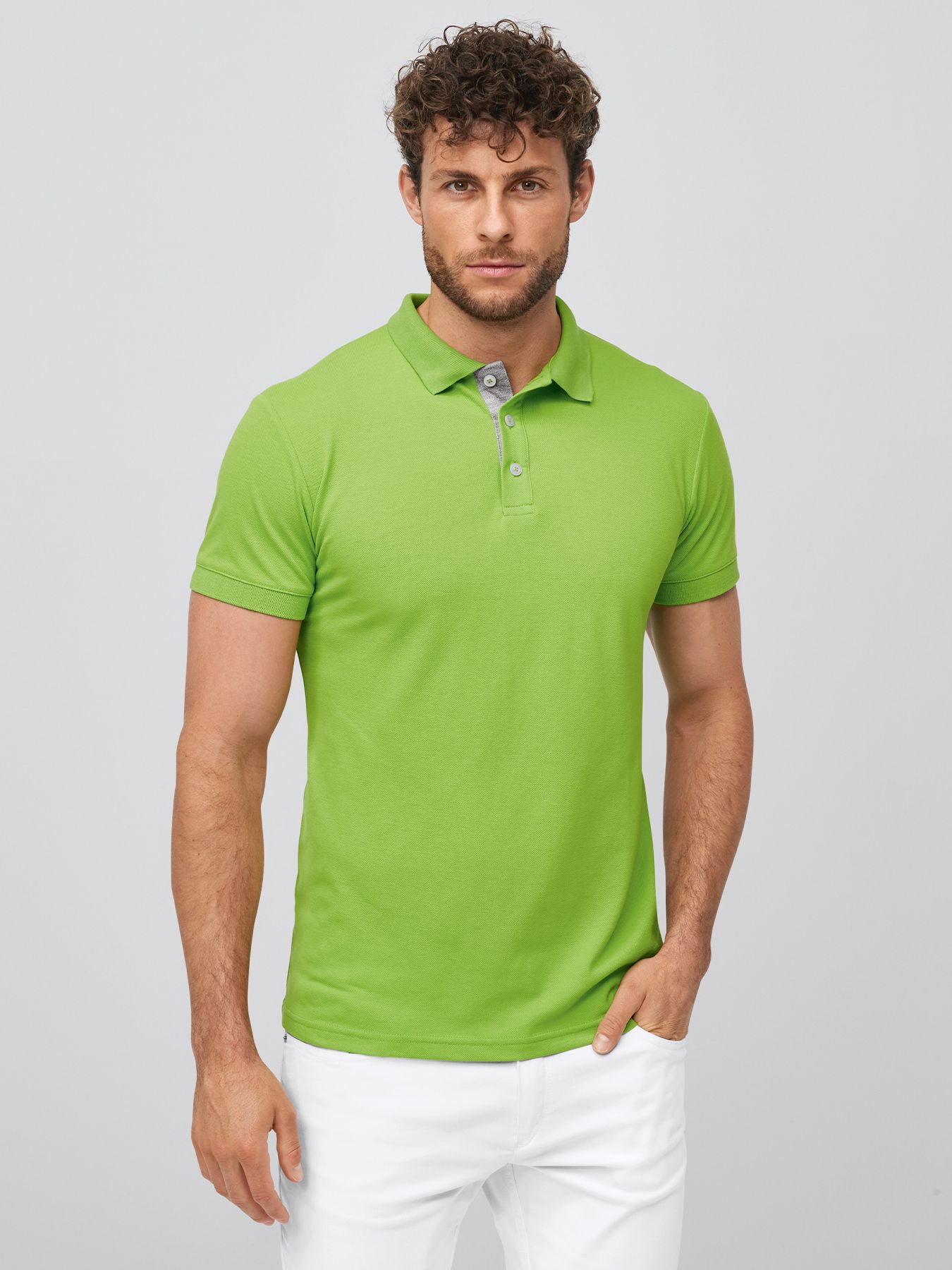 Unisex polo NYON – piqué