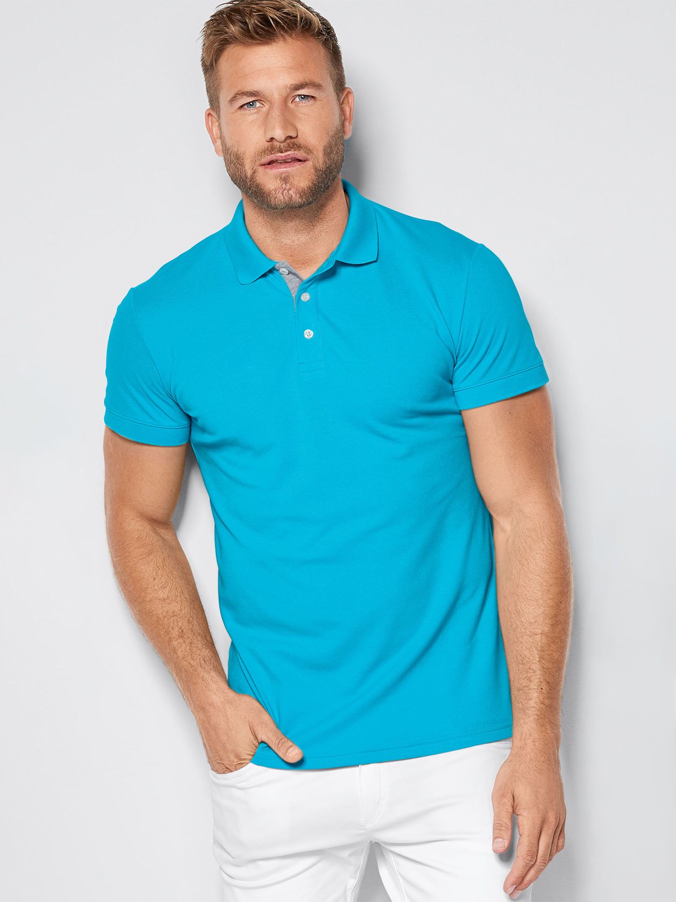 Unisex polo NYON – piqué