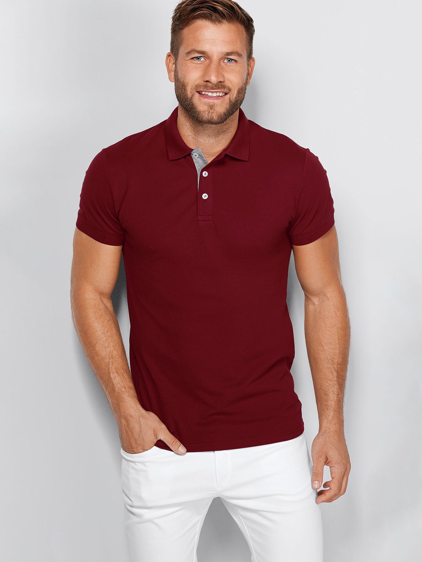 Unisex polo NYON – piqué