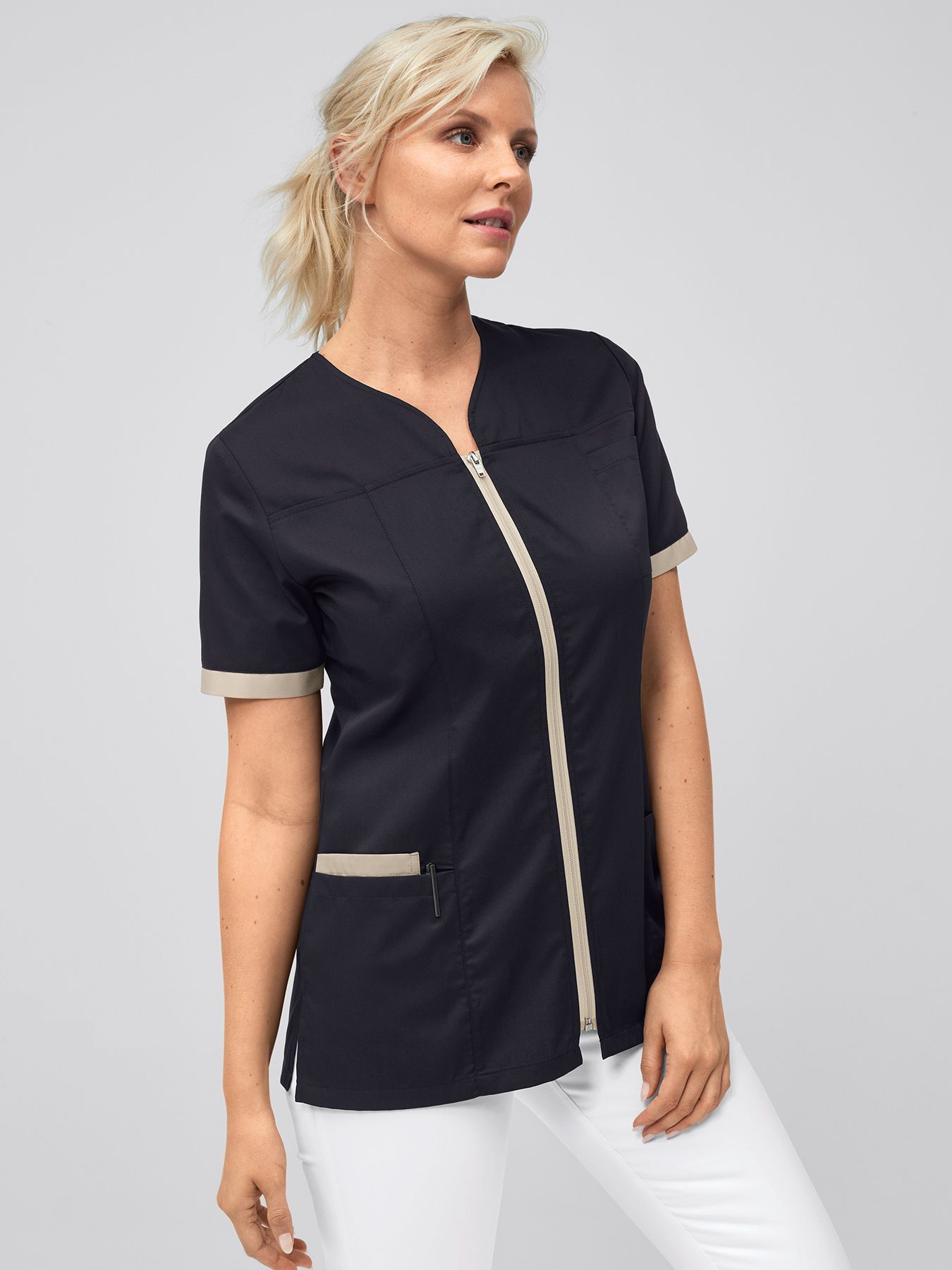 Damestuniek met ritssluiting SILLA