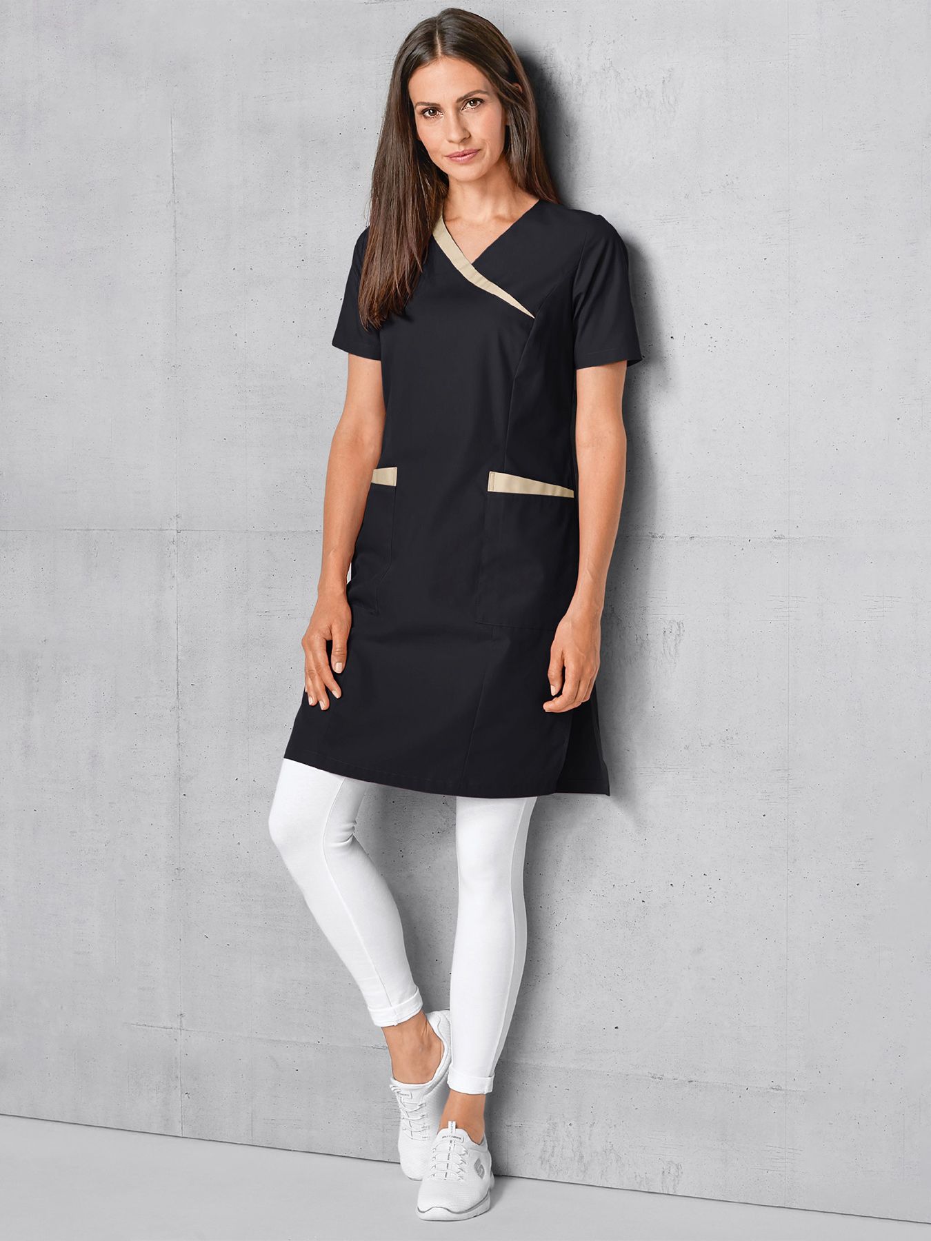 Dames tuniekjurk – slim fit