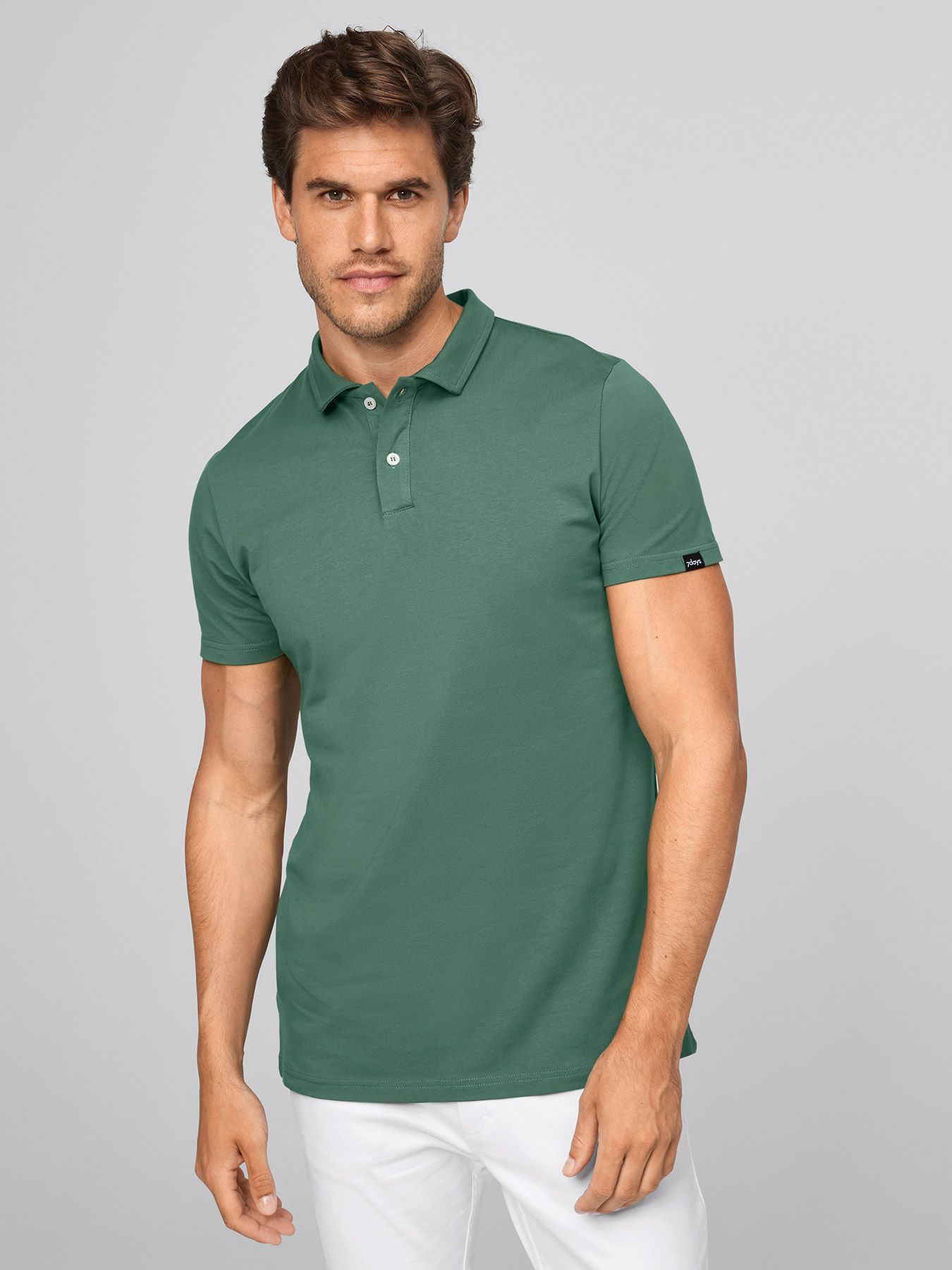 Unisex polo MADRID – single jersey 