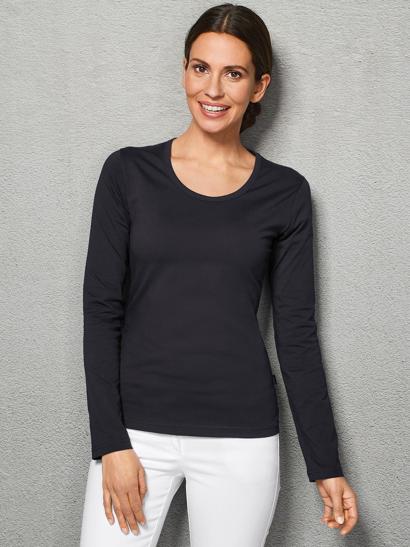 Damesshirt met lange mouwen ZAMORA, 60°-was