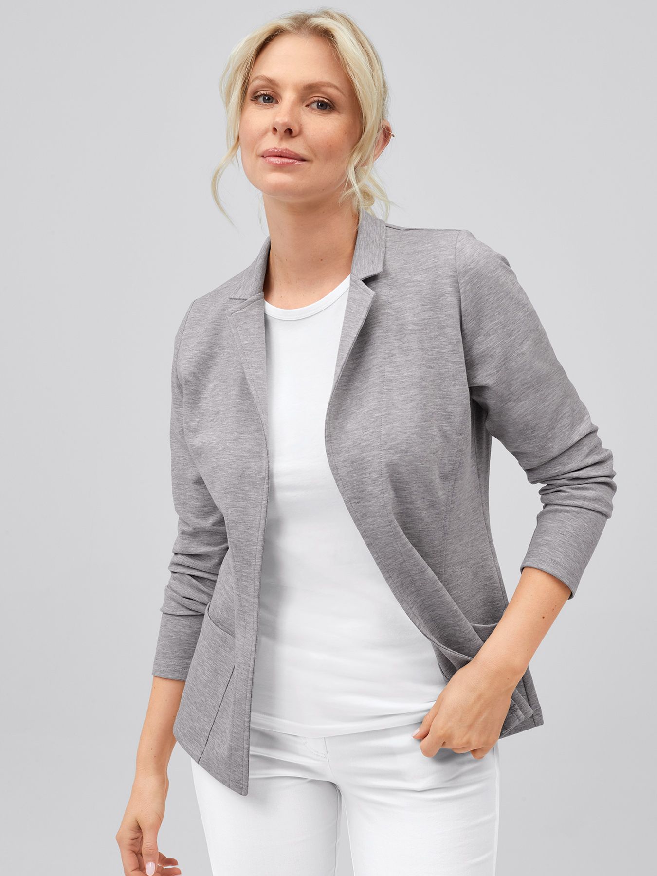 Damesblazer – jersey, 60°-was