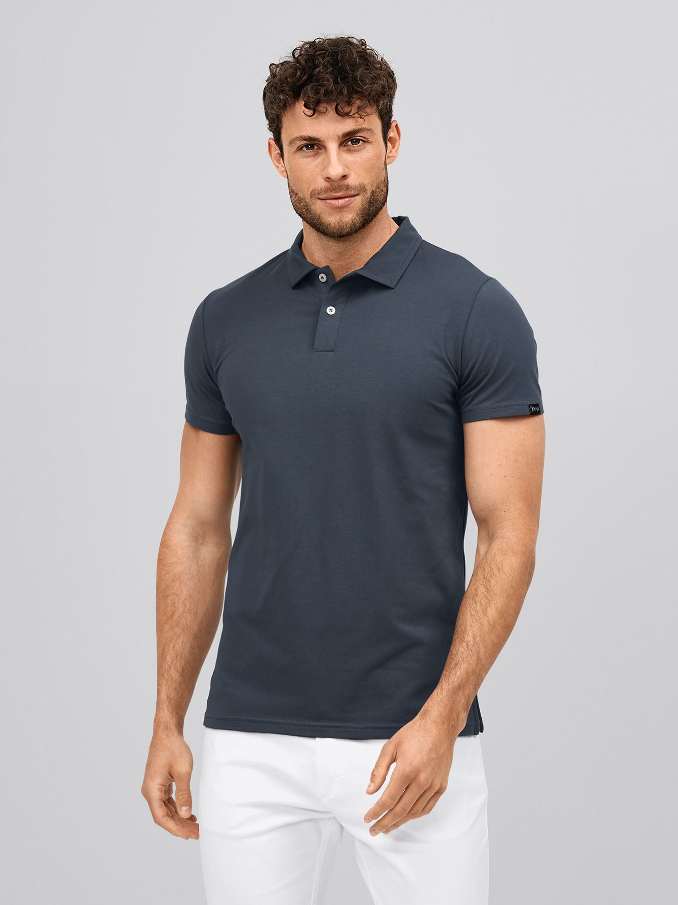 Unisex polo MADRID – single jersey 