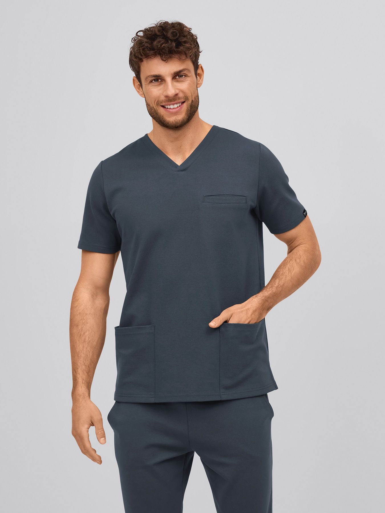 Herentuniek KAZAN – interlock jersey