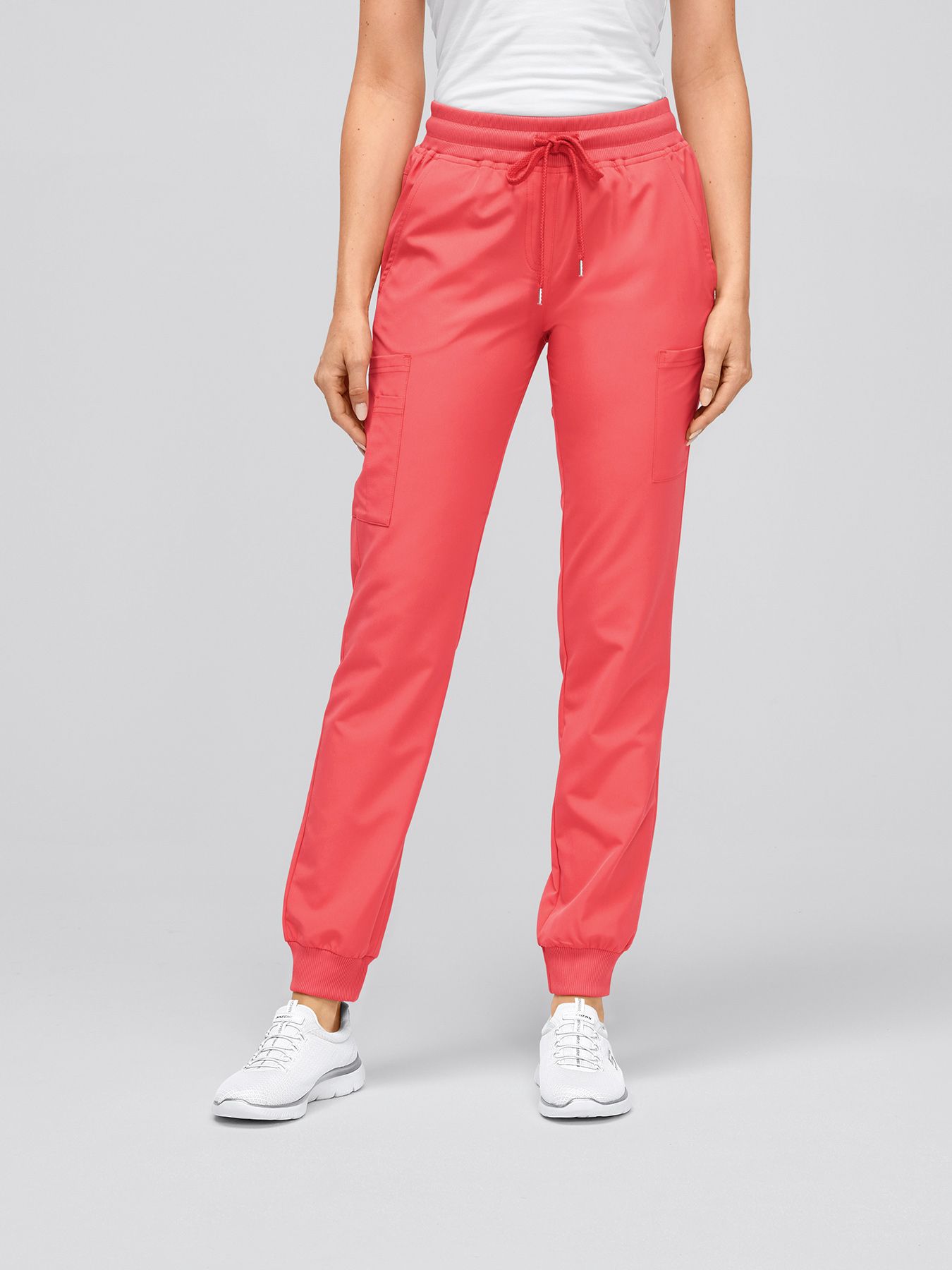 Damesbroek met elastische enkelboord RONDA – active-stretch 