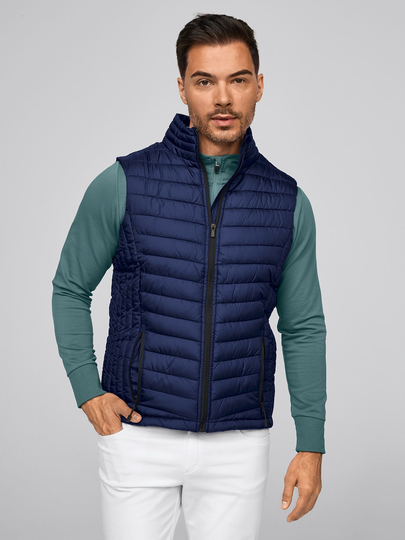 Gewatteerde bodywarmer voor heren 
