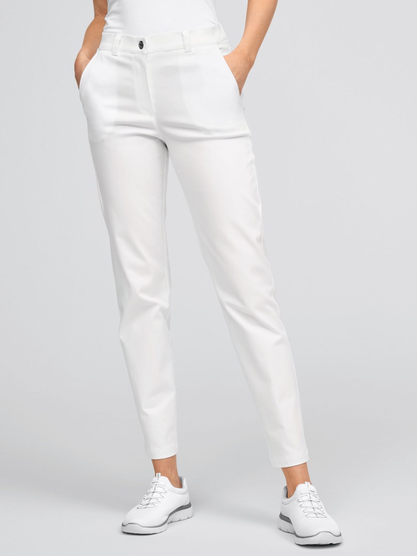 Chino damesbroek SALERNO – comfort-stretch  