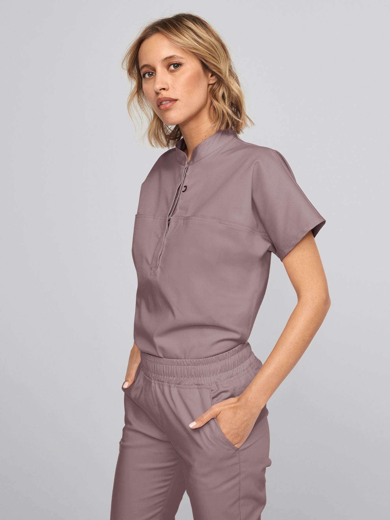 Dames stretchtuniek LONDON – Lyocell (TENCEL™)