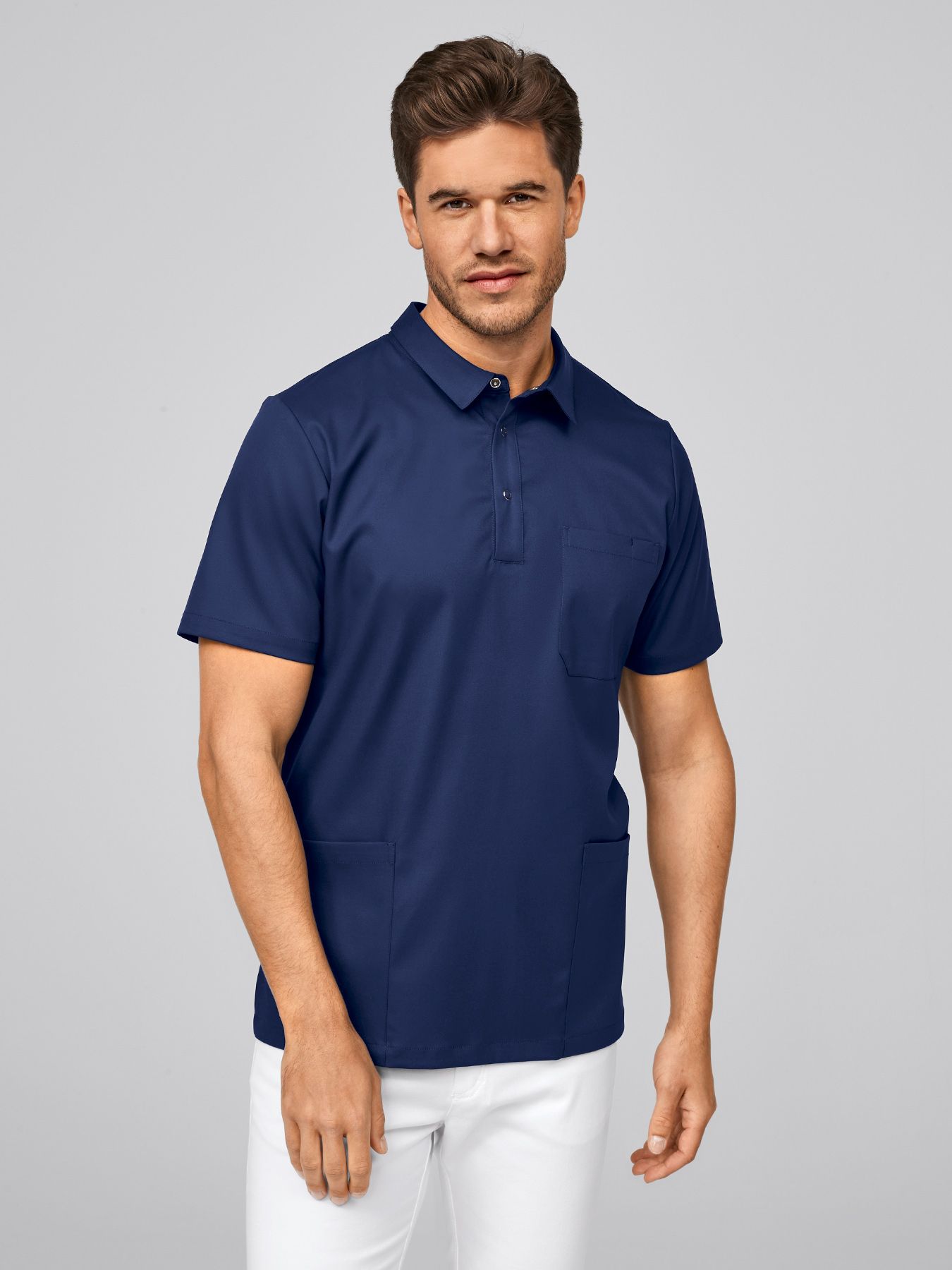 Heren stretchtuniek LEVEN Lyocell (TENCEL™)