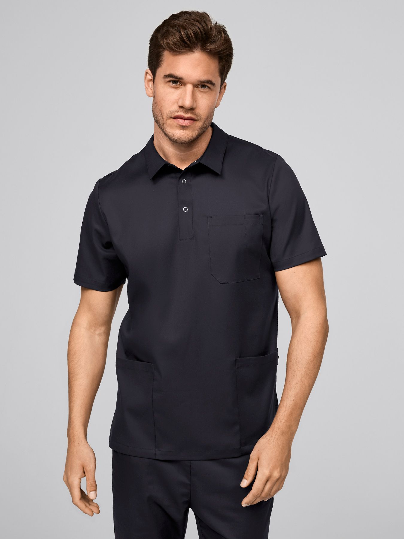 Heren stretchtuniek LEVEN Lyocell (TENCEL™)