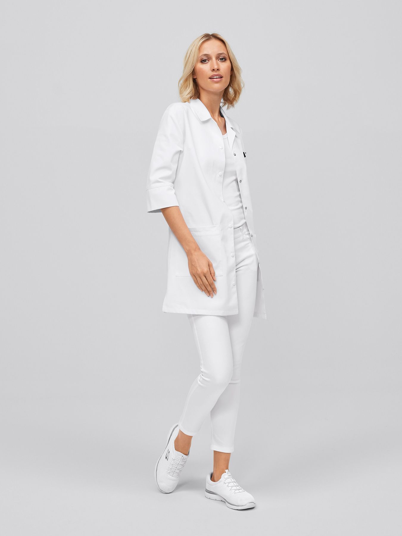 Lange damestuniek met ¾ -mouwen FREDERICA