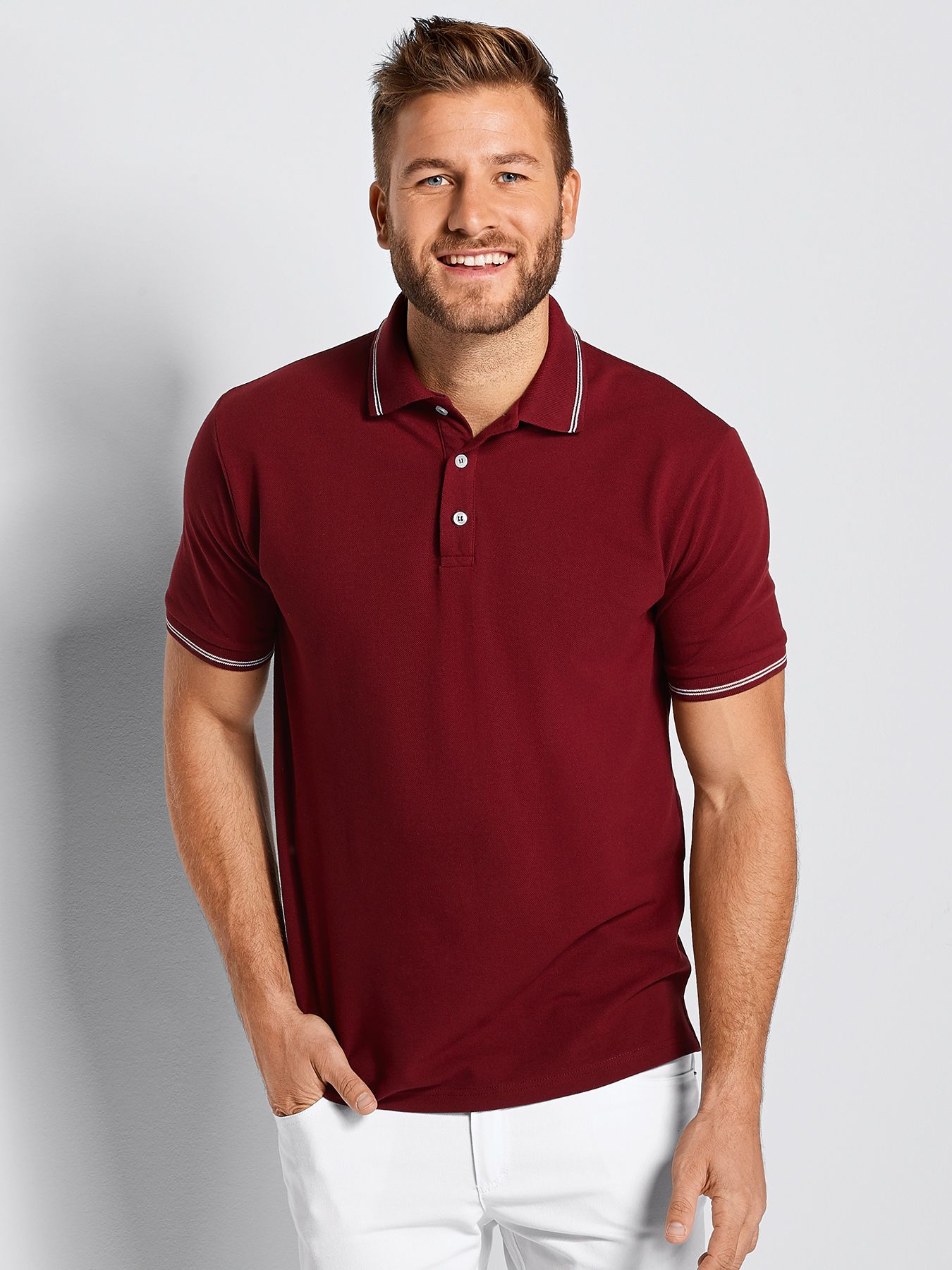 Heren poloshirt – piqué