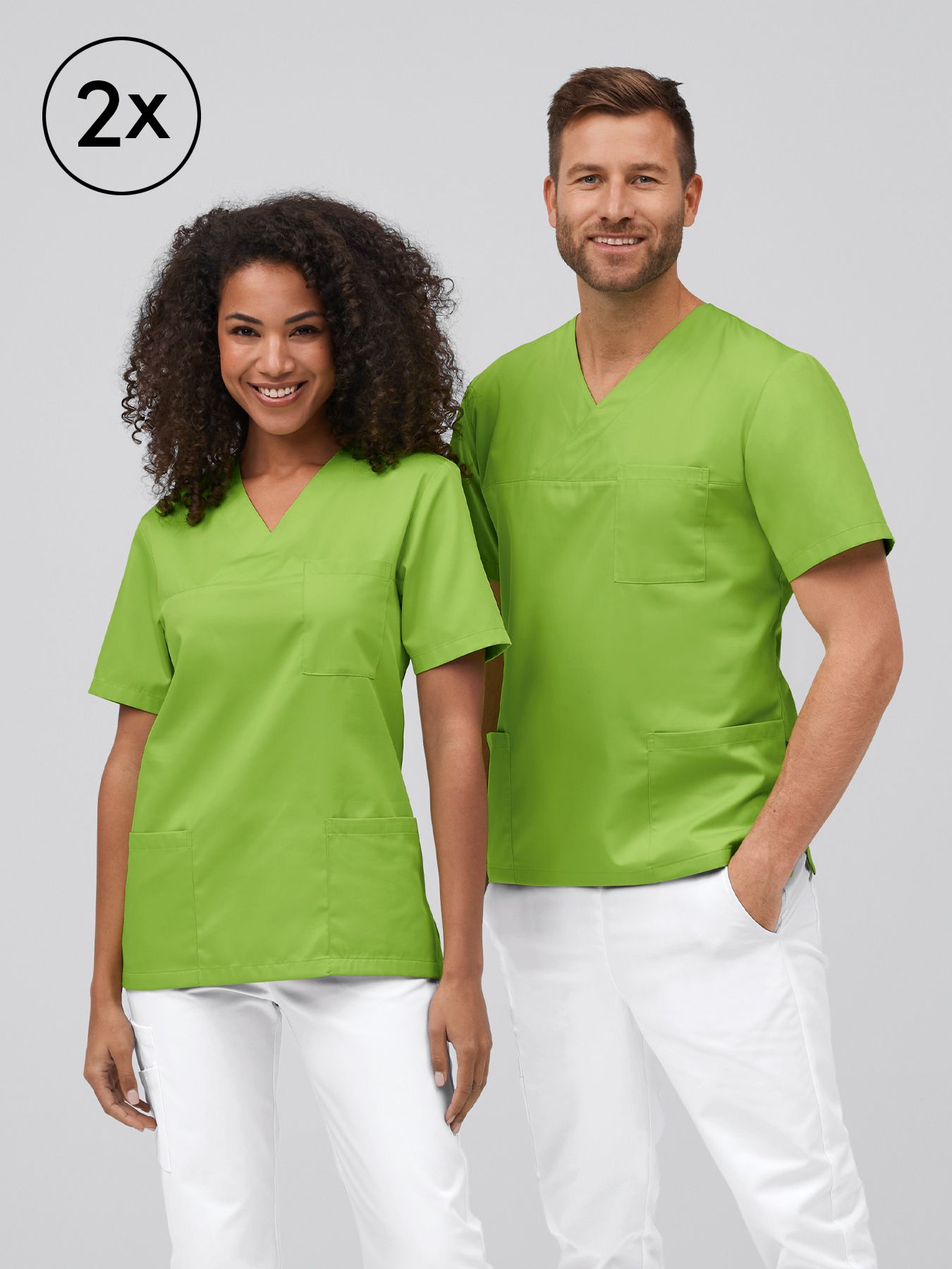 Unisex operatietuniek PISA – dubbelpak