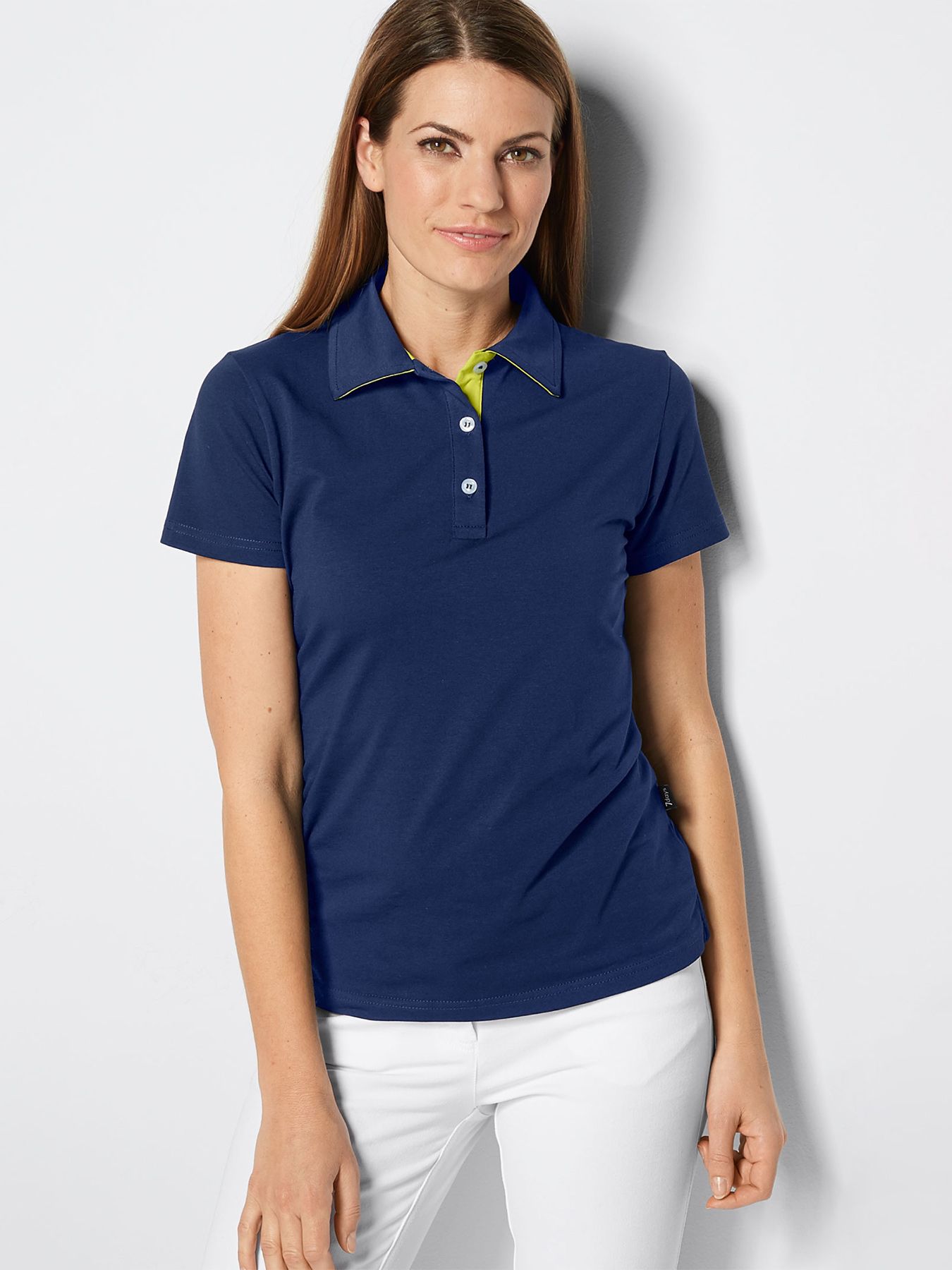 Dames poloshirt – single jersey