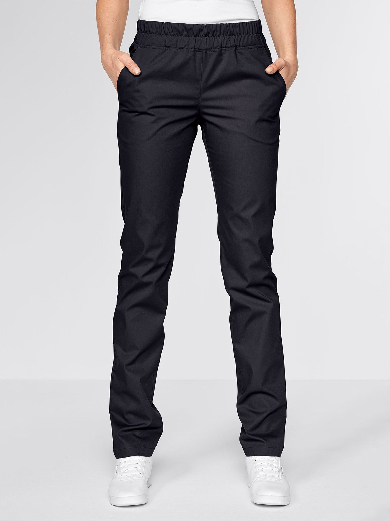 Broek met elastische taille
