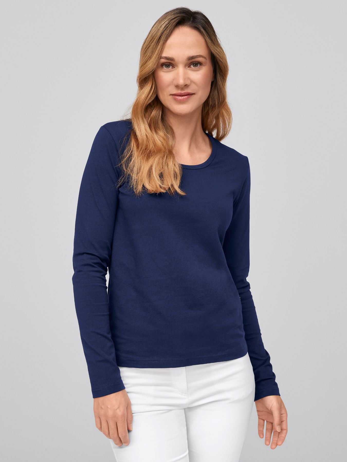 Damesshirt met lange mouwen ZAMORA, 60°-was