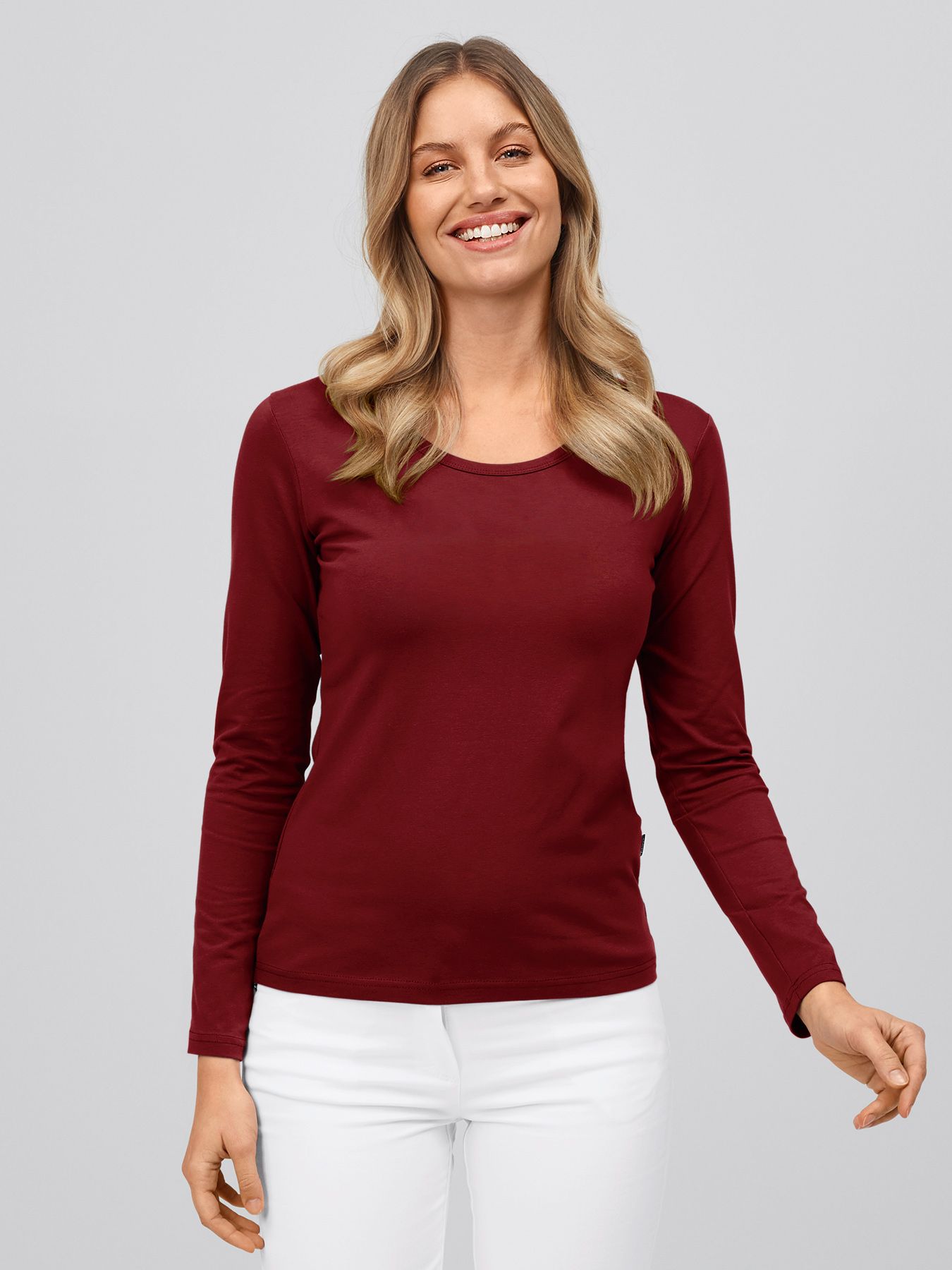 Damesshirt met lange mouwen ZAMORA, 60°-was
