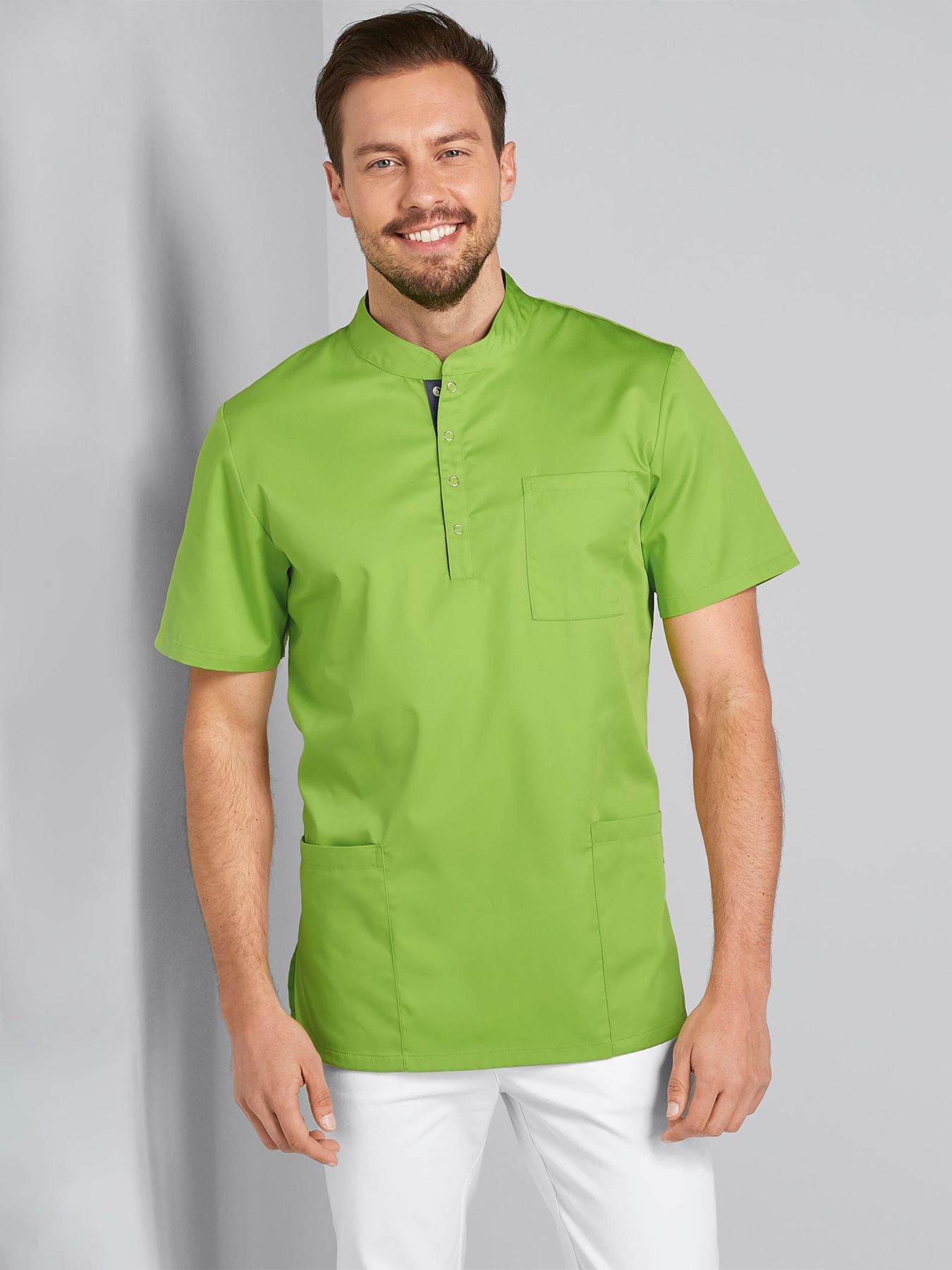 Slip-on tuniek ANNAN met drukknopen