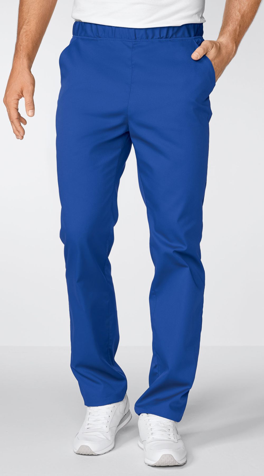 Herenbroek met elastische tailleboord CORBY