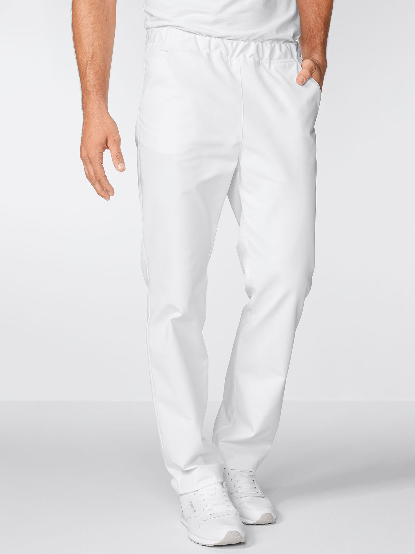Herenbroek met elastische tailleboord CORBY