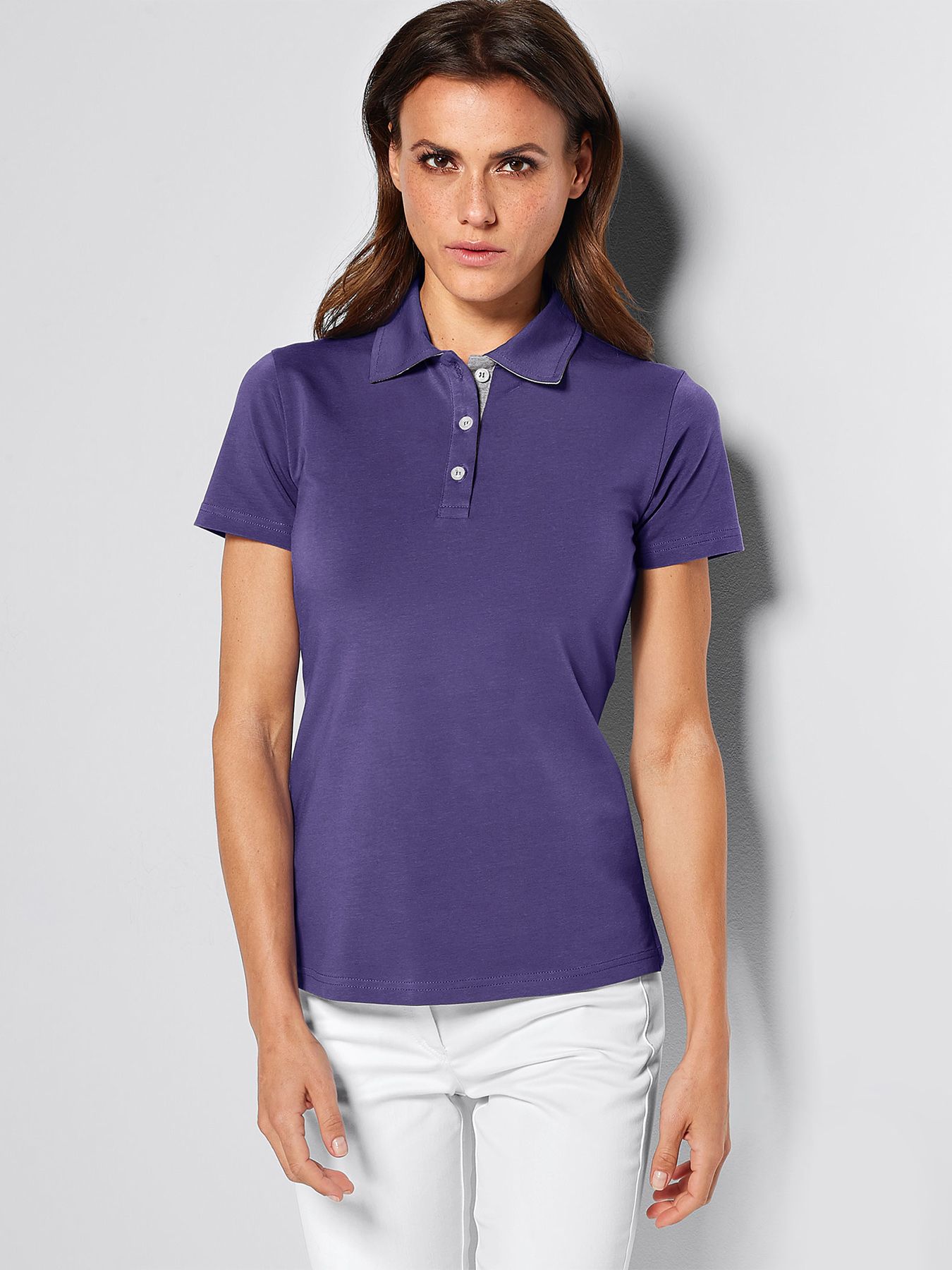 Dames poloshirt – single jersey