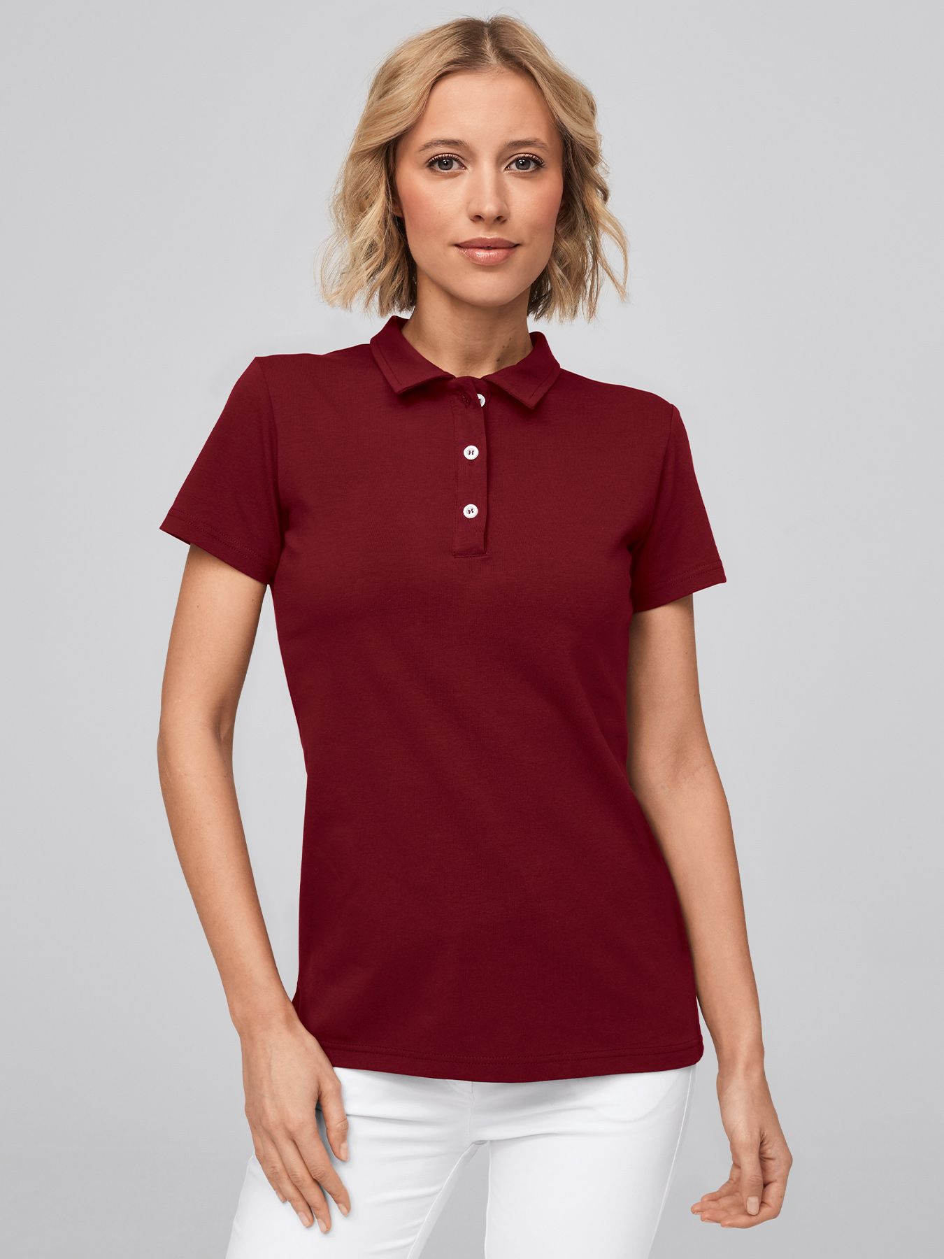 Dames poloshirt MATERA – single jersey 