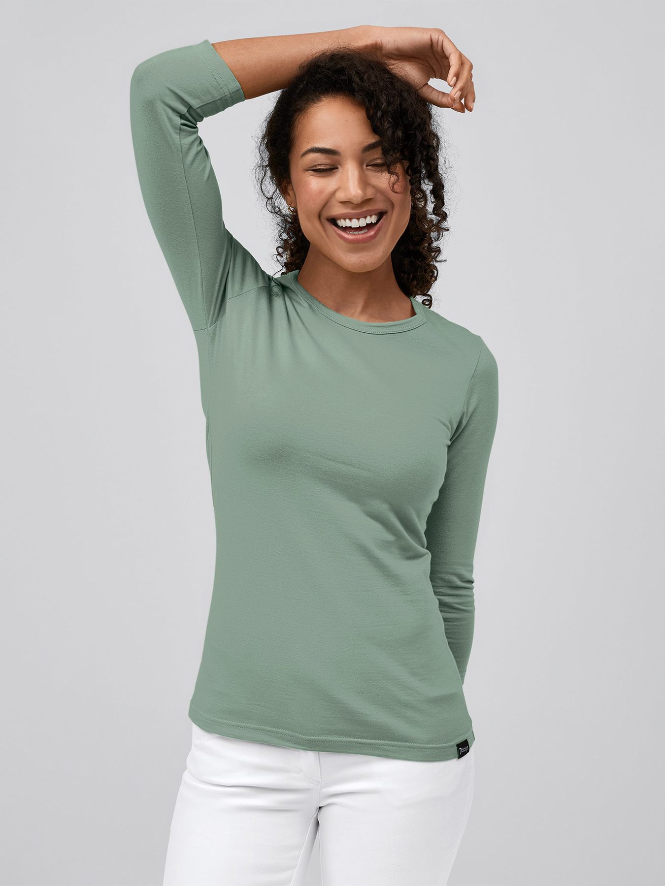Damesshirt met ¾-mouwen RIGA, 60°-was
