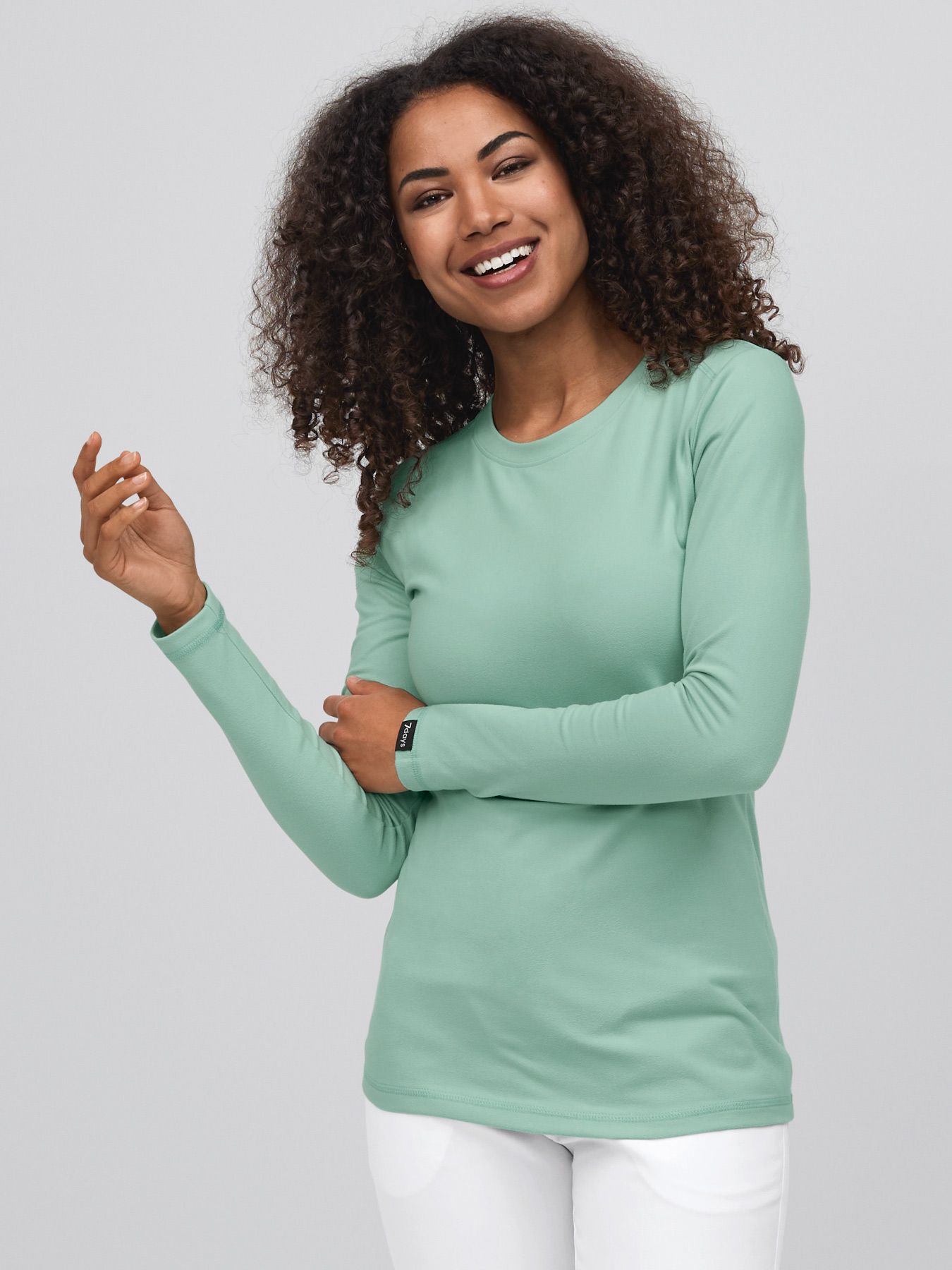 Damesshirt ABDERA – microfleece