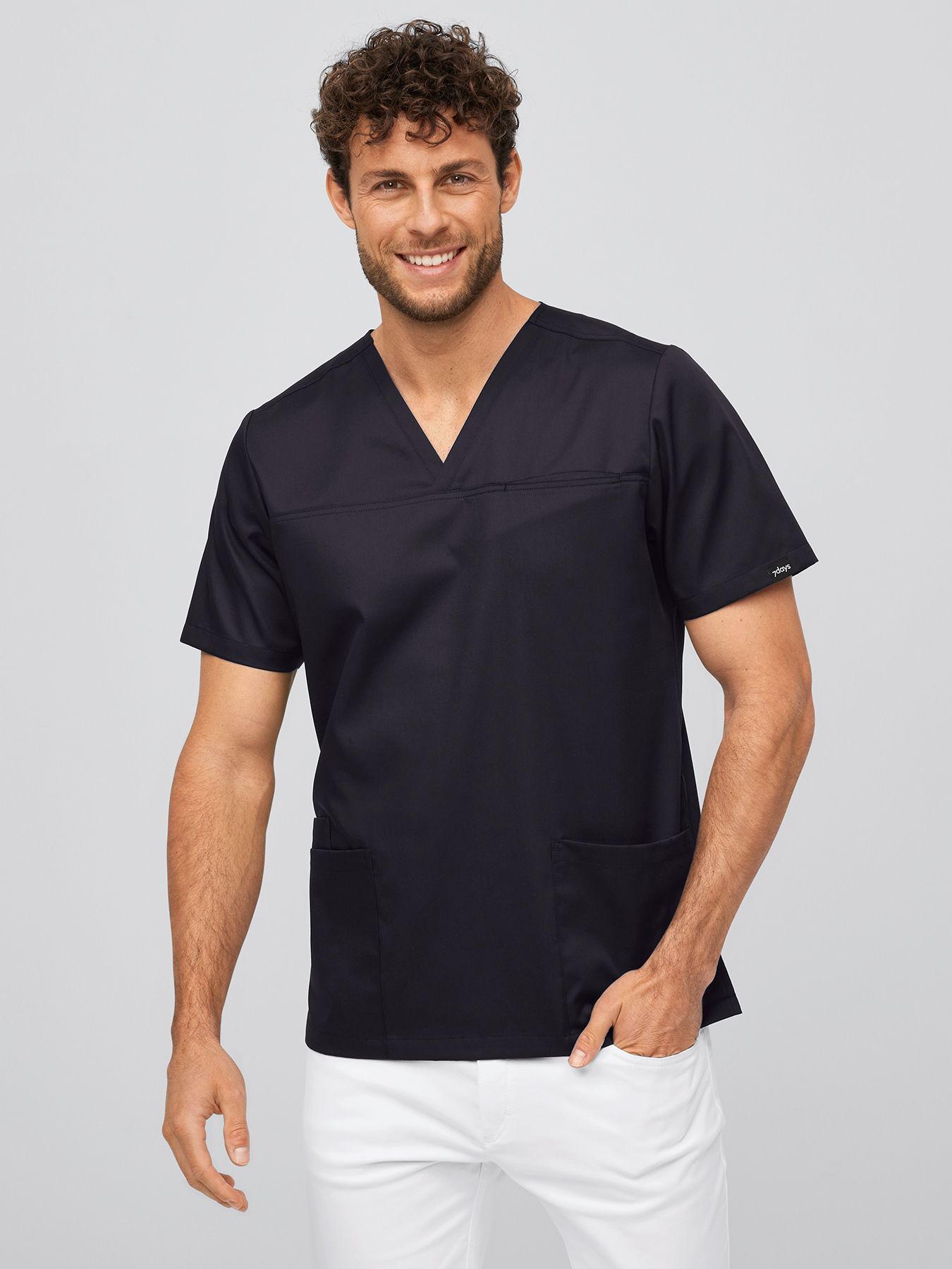 Heren stretchtuniek DABAS – Lyocell (TENCEL™)