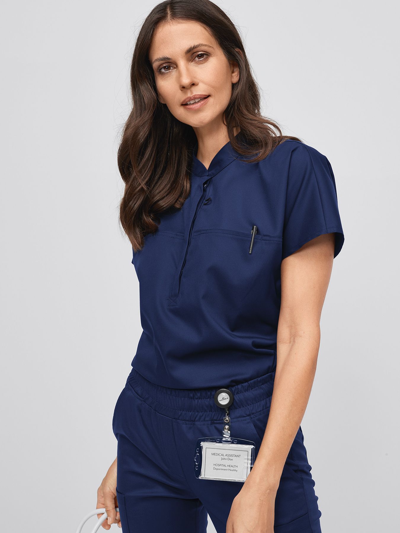 Dames stretchtuniek LONDON – Lyocell (TENCEL™)