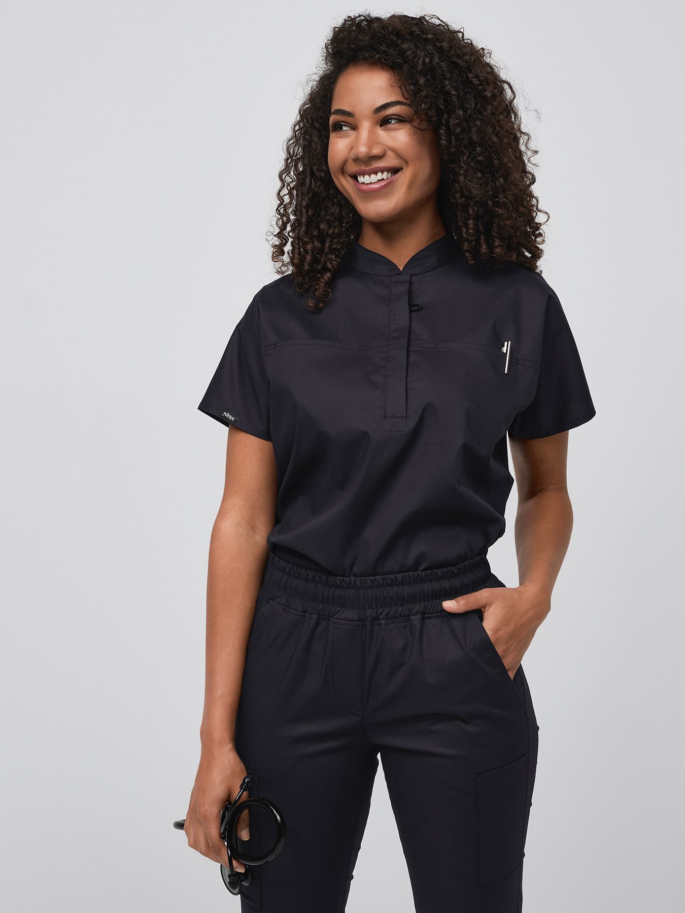 Dames stretchtuniek LONDON – Lyocell (TENCEL™)