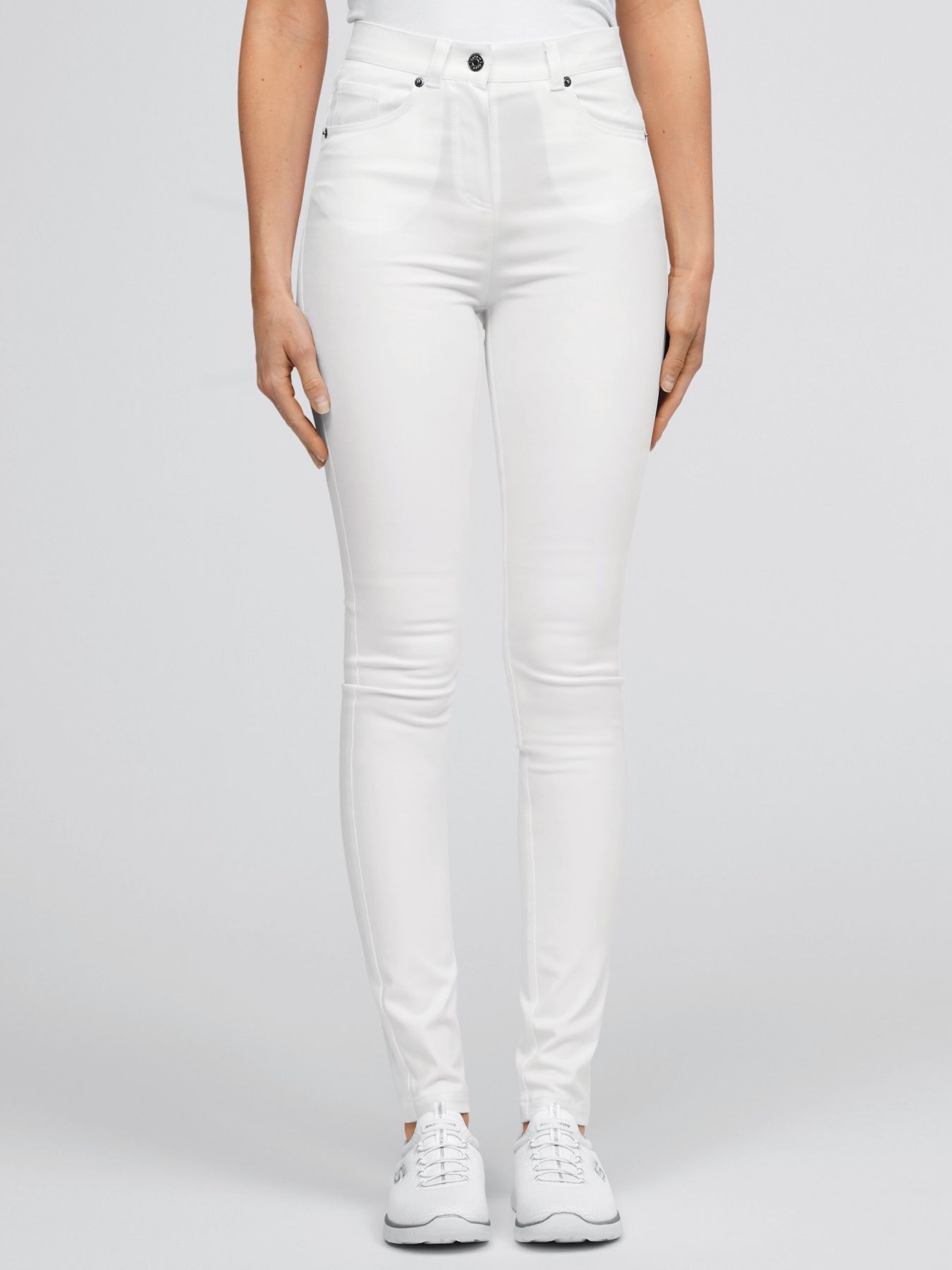 Damesbroek met hoge taille GARDA – comfort-stretch