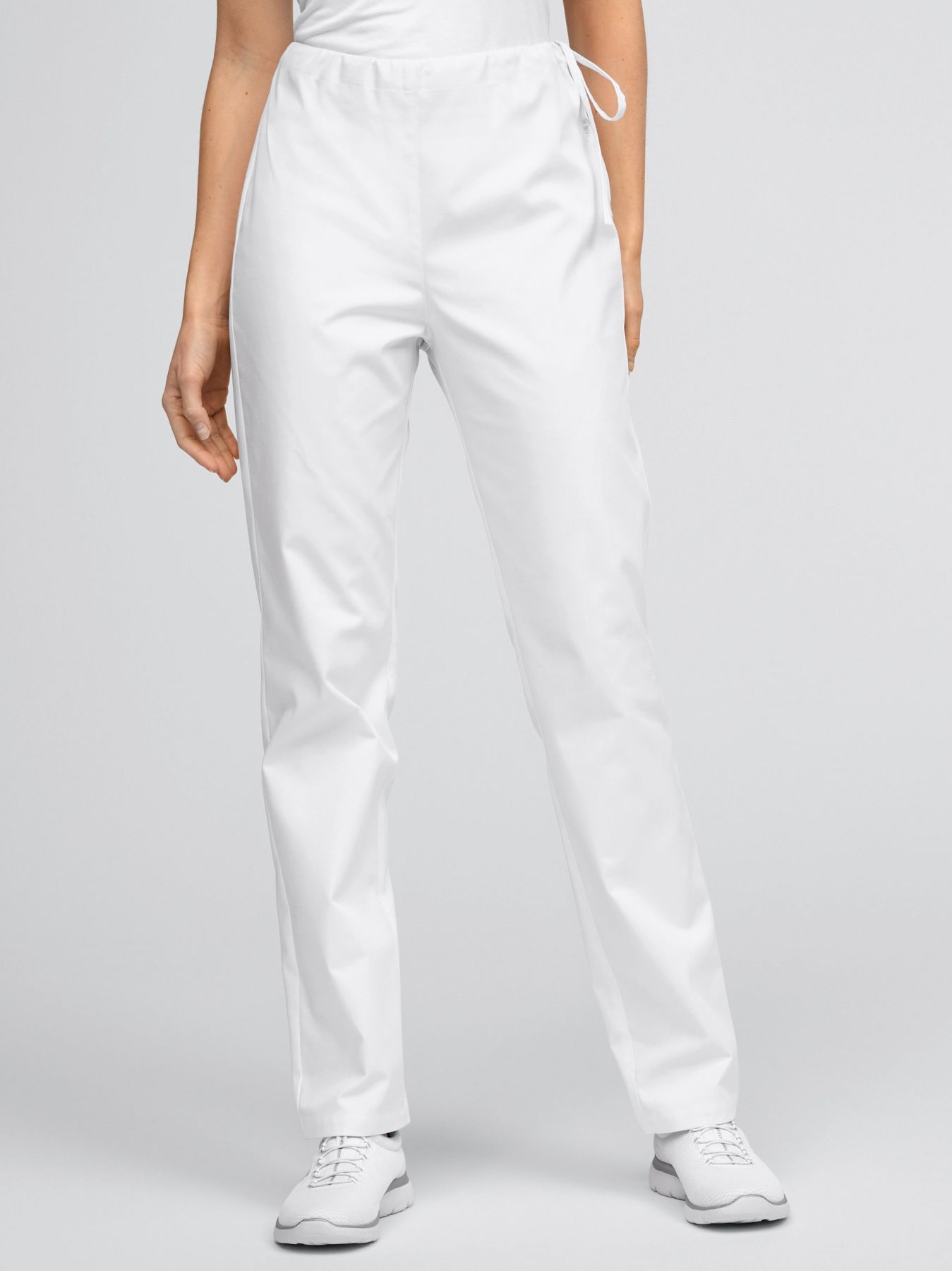 Unisex operatiebroek BOZEN – wit