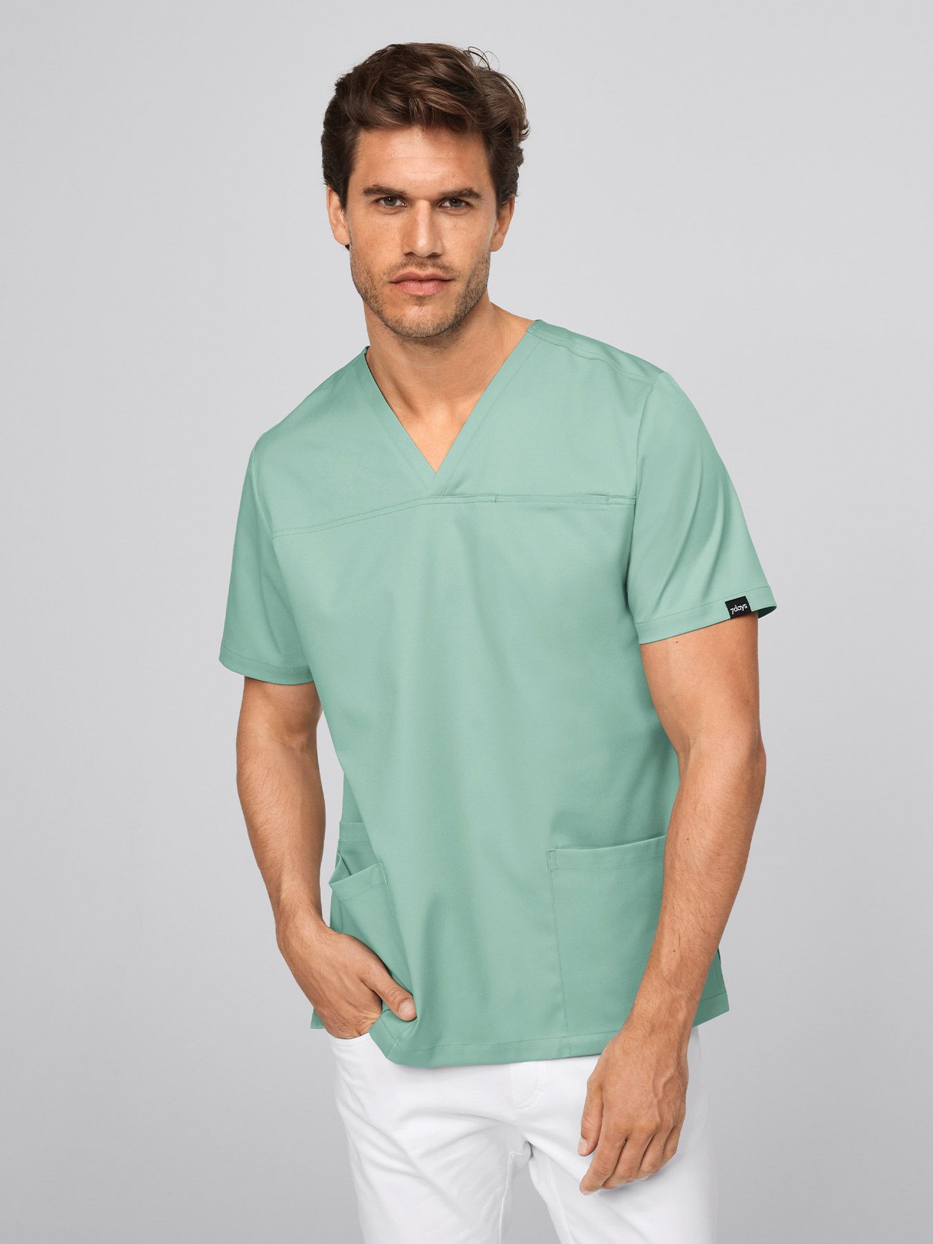 Heren stretchtuniek DABAS – Lyocell (TENCEL™)
