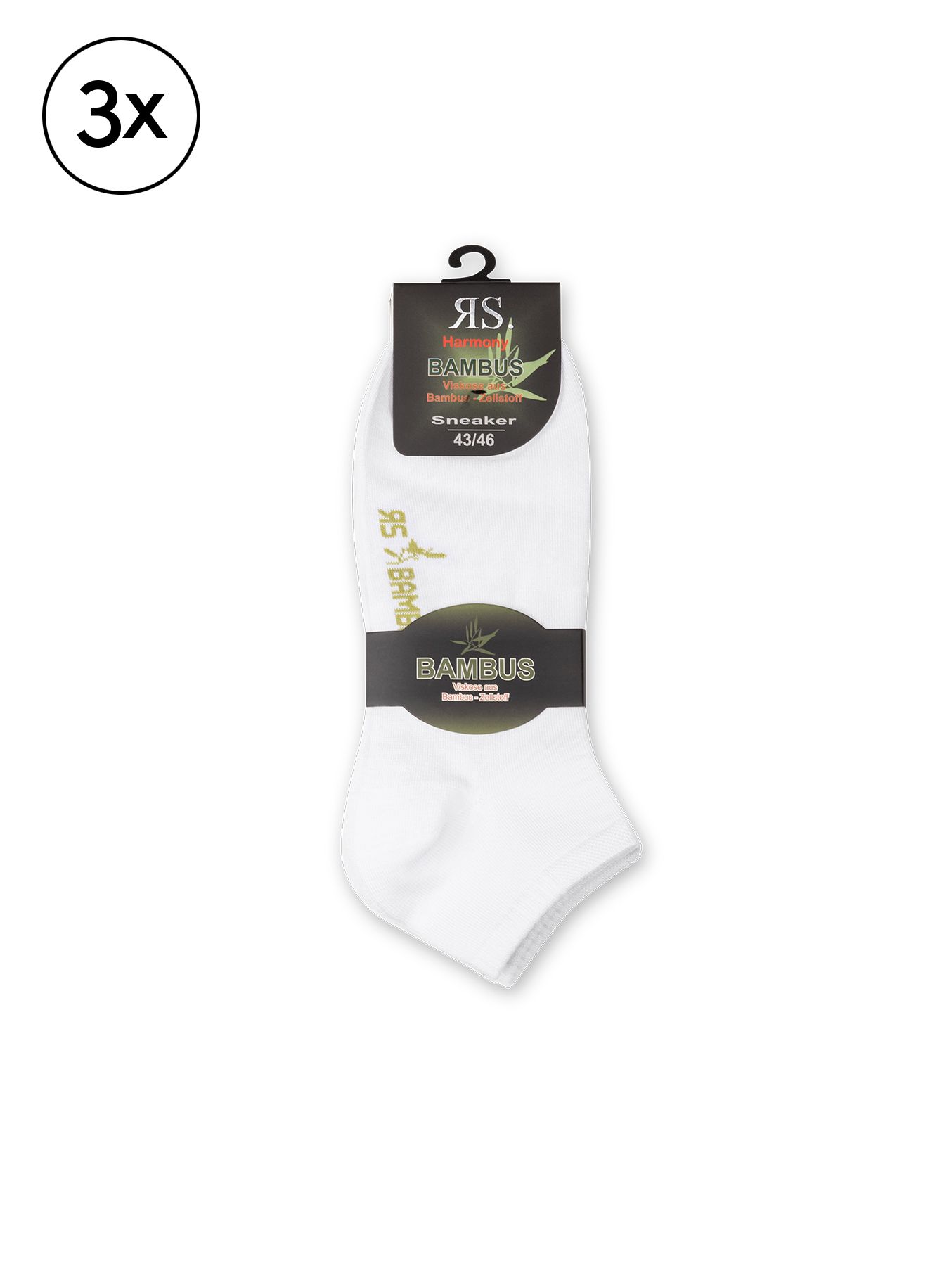 Sneakersokken - 3-pack 