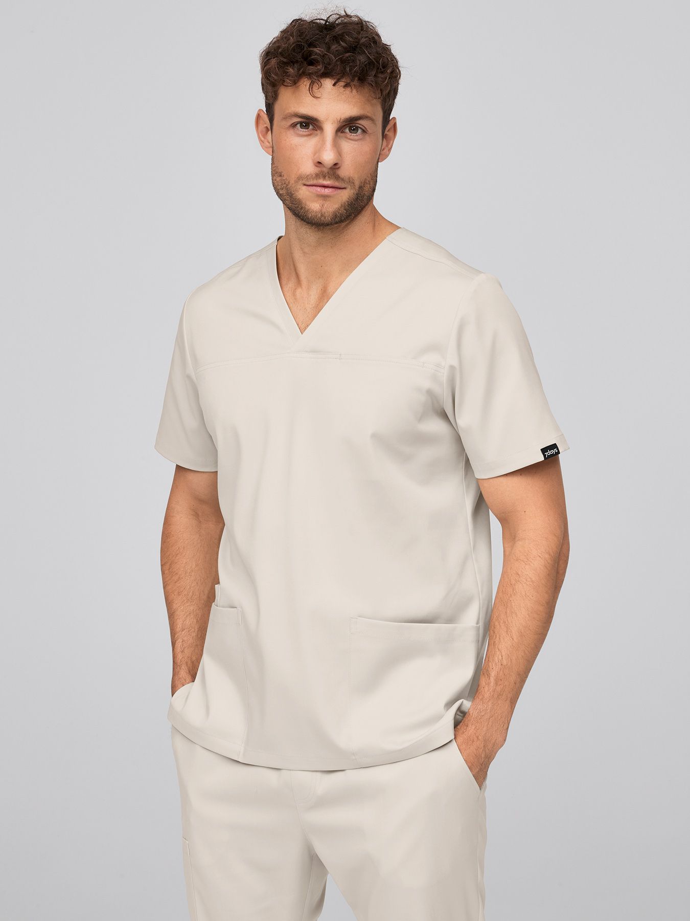 Heren stretchtuniek DABAS – Lyocell (TENCEL™)