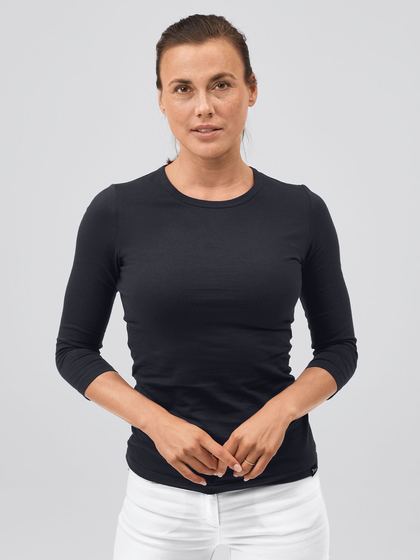 Damesshirt met ¾-mouwen RIGA, 60°-was